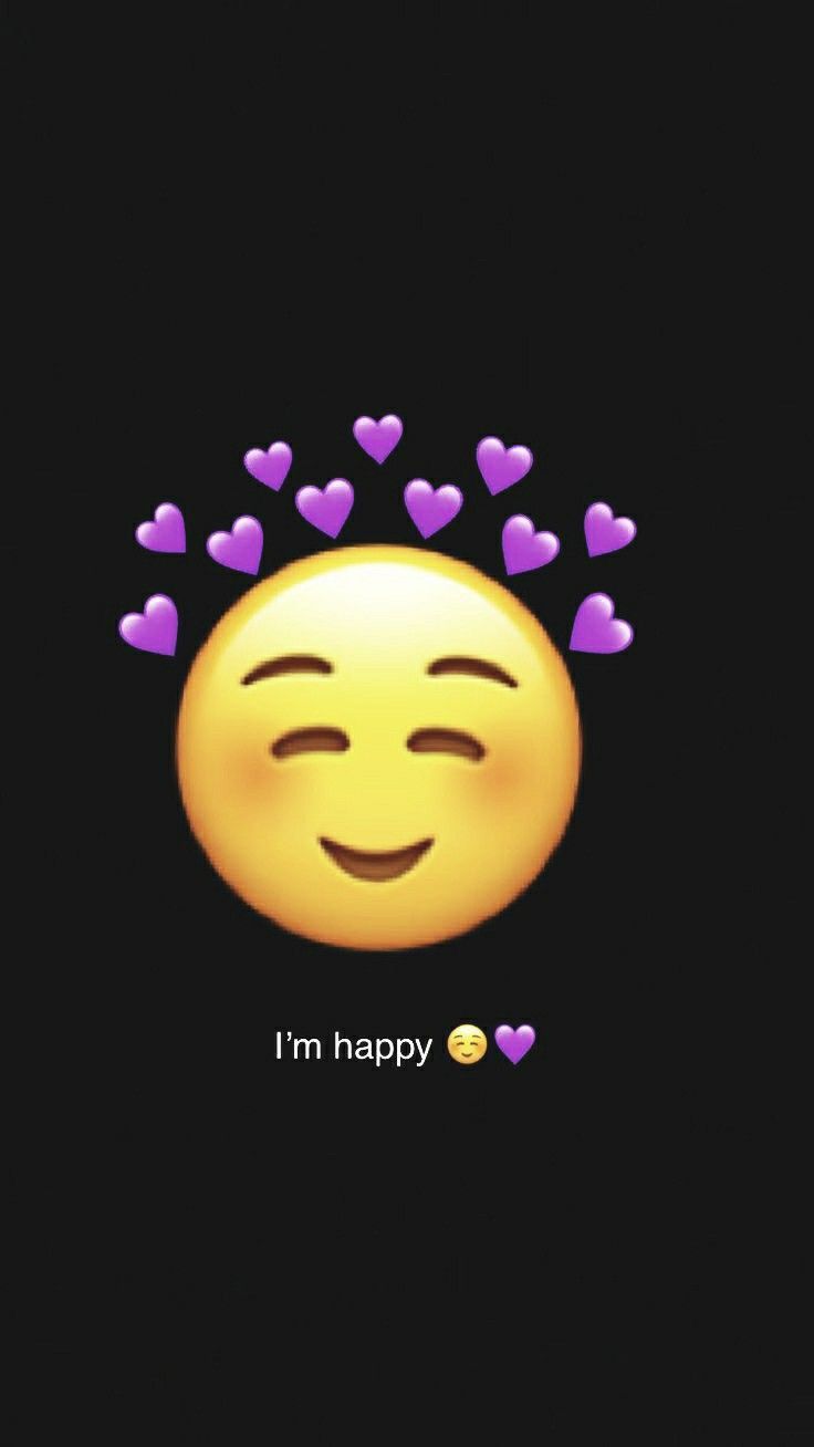 A smiling face emoji with hearts around it - Emoji