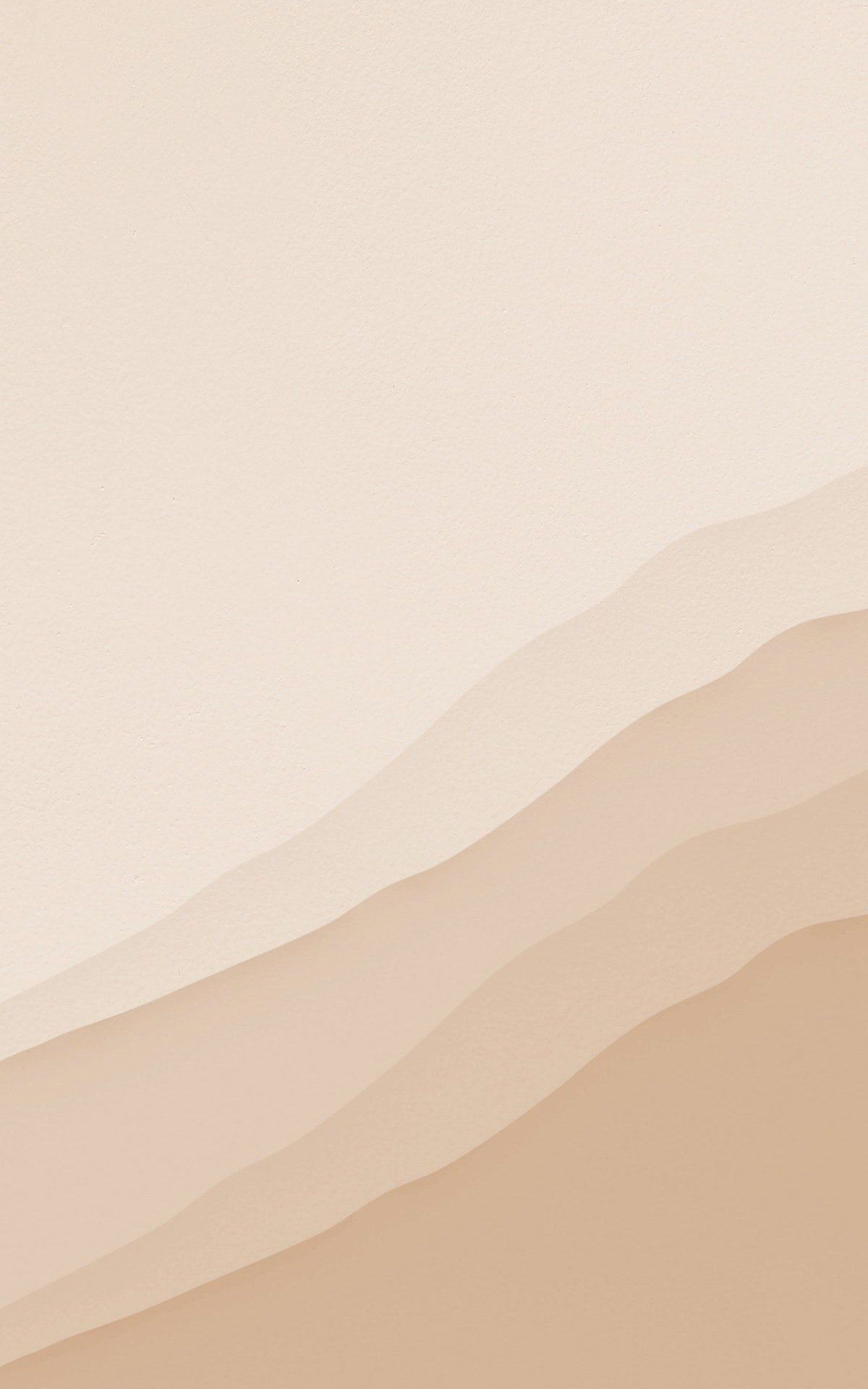 IPhone wallpaper with a minimalist desert design - IPad
