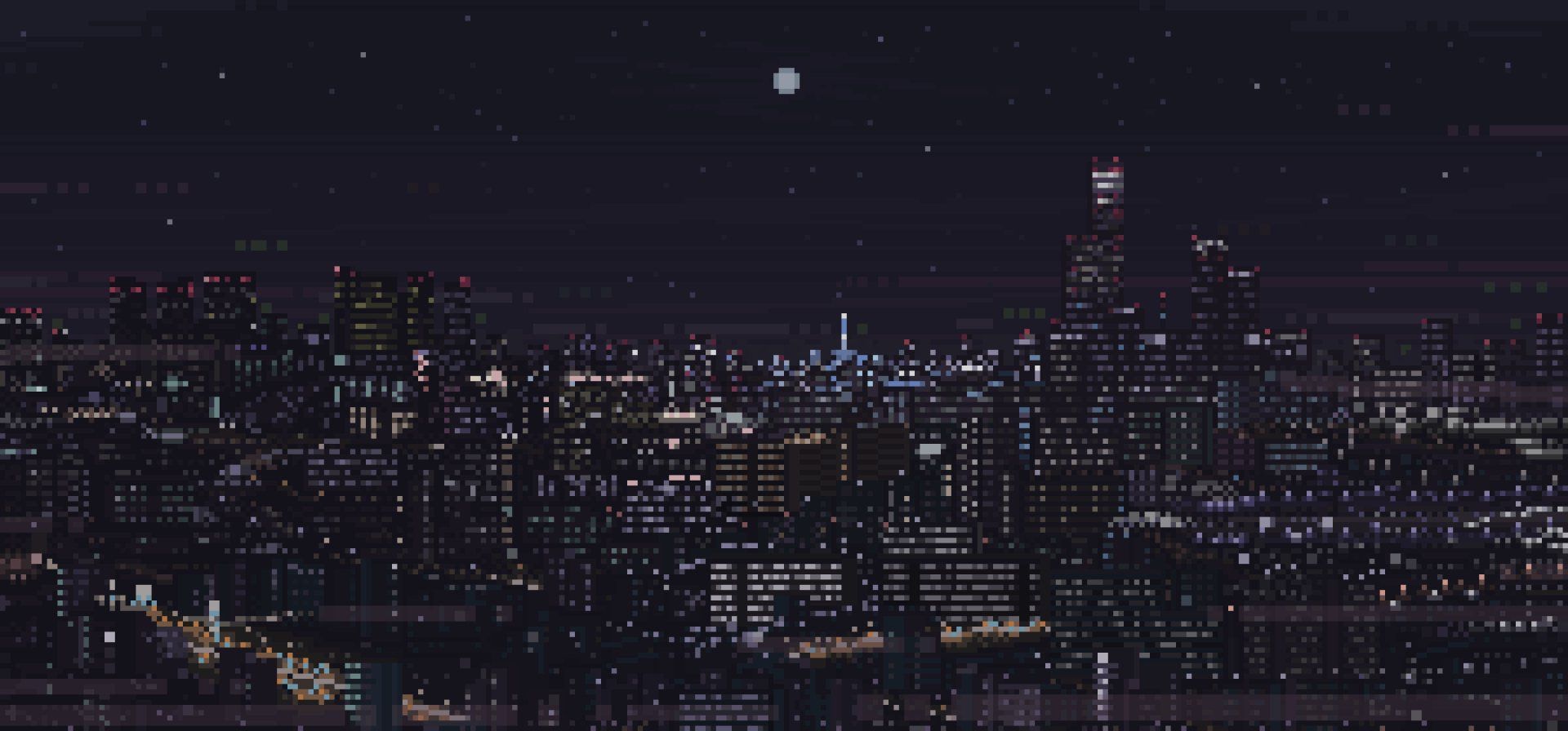 Artistic Pixel Art HD Wallpaper