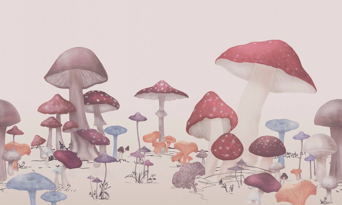 Download Haven Mushroom Aesthetic Wallpaper