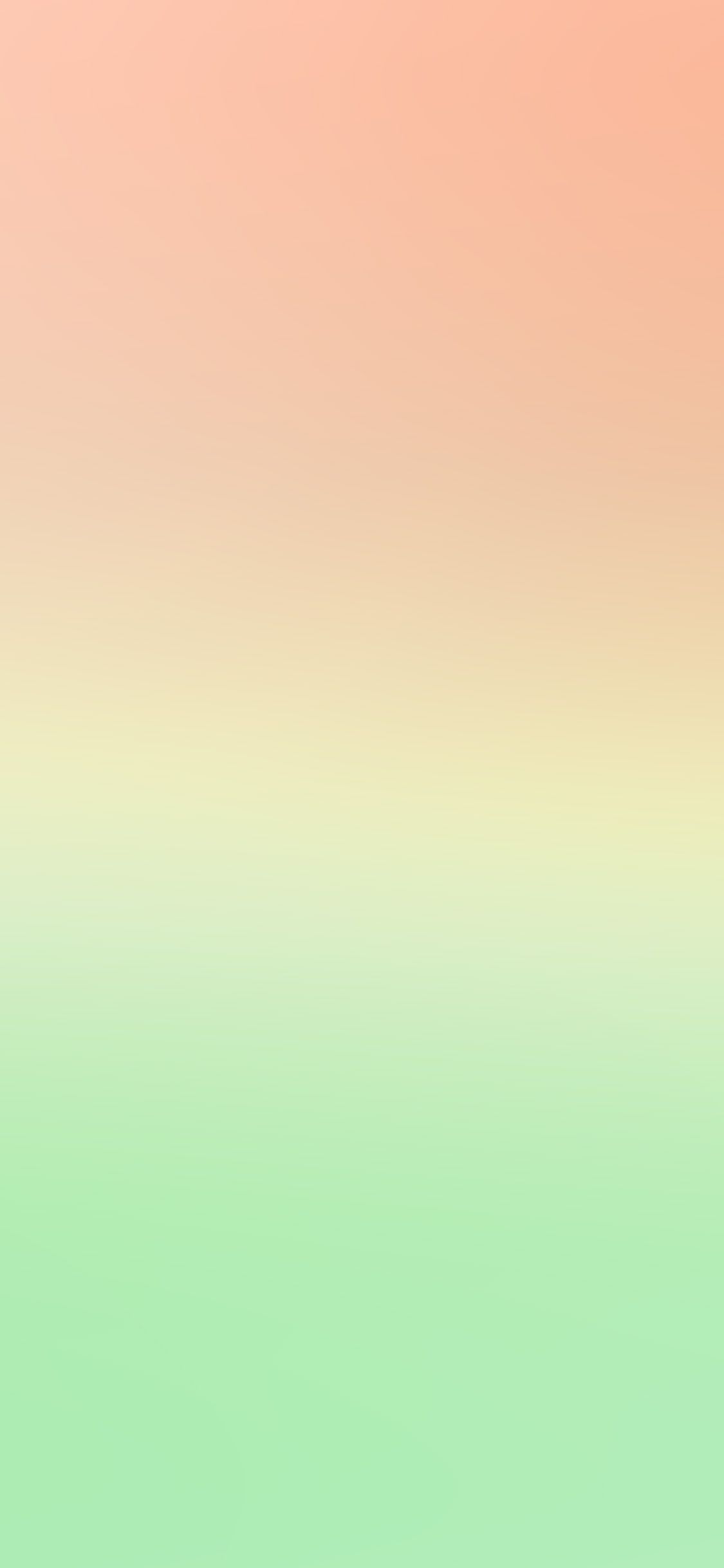 A green and orange background with white text - Pastel green