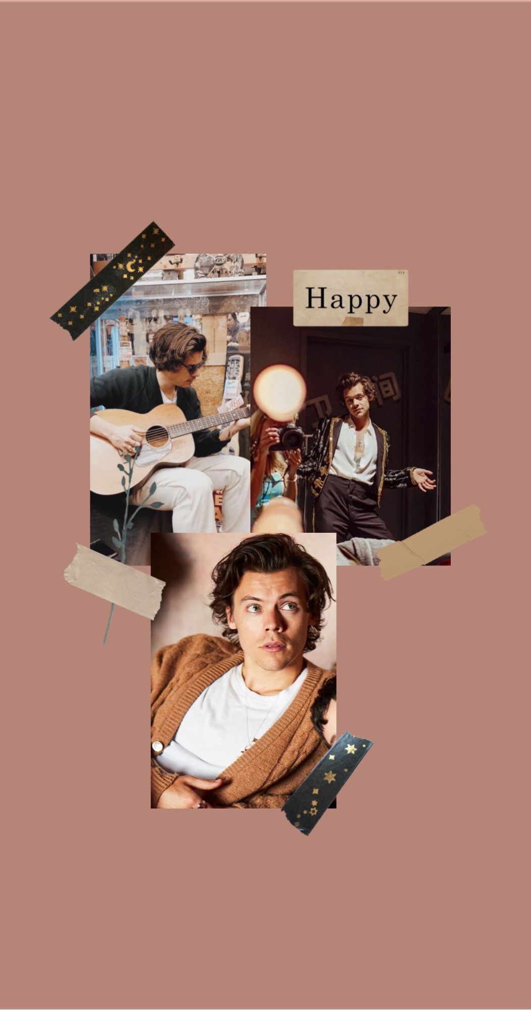 Harry the Brown Haired Boy. Apple watch wallpaper, Brown aesthetic, Watch wallpaper