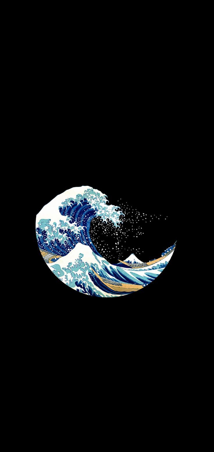The great wave off kanagawa wallpaper - Apple Watch