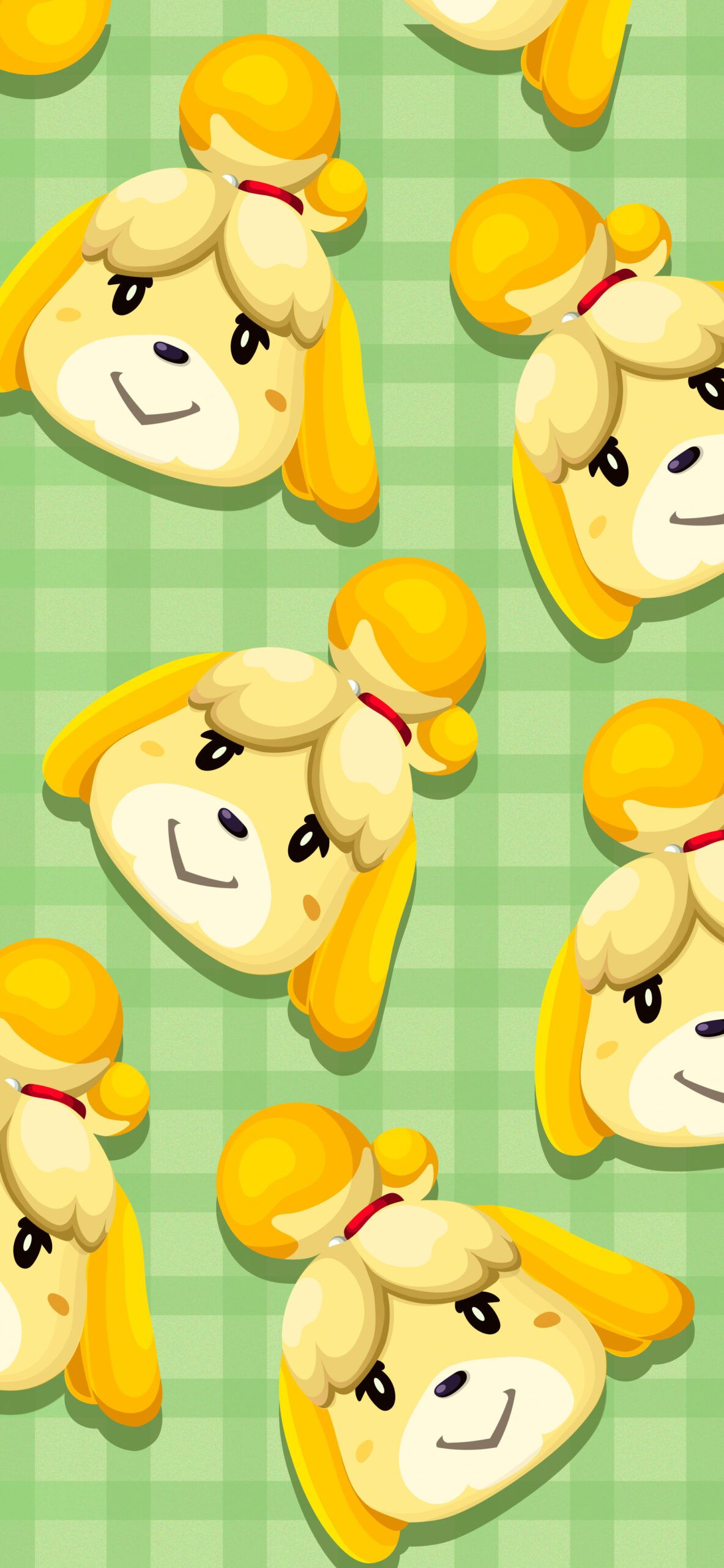 Isabelle from Animal Crossing wallpaper for iPhone and Android devices - Animal Crossing