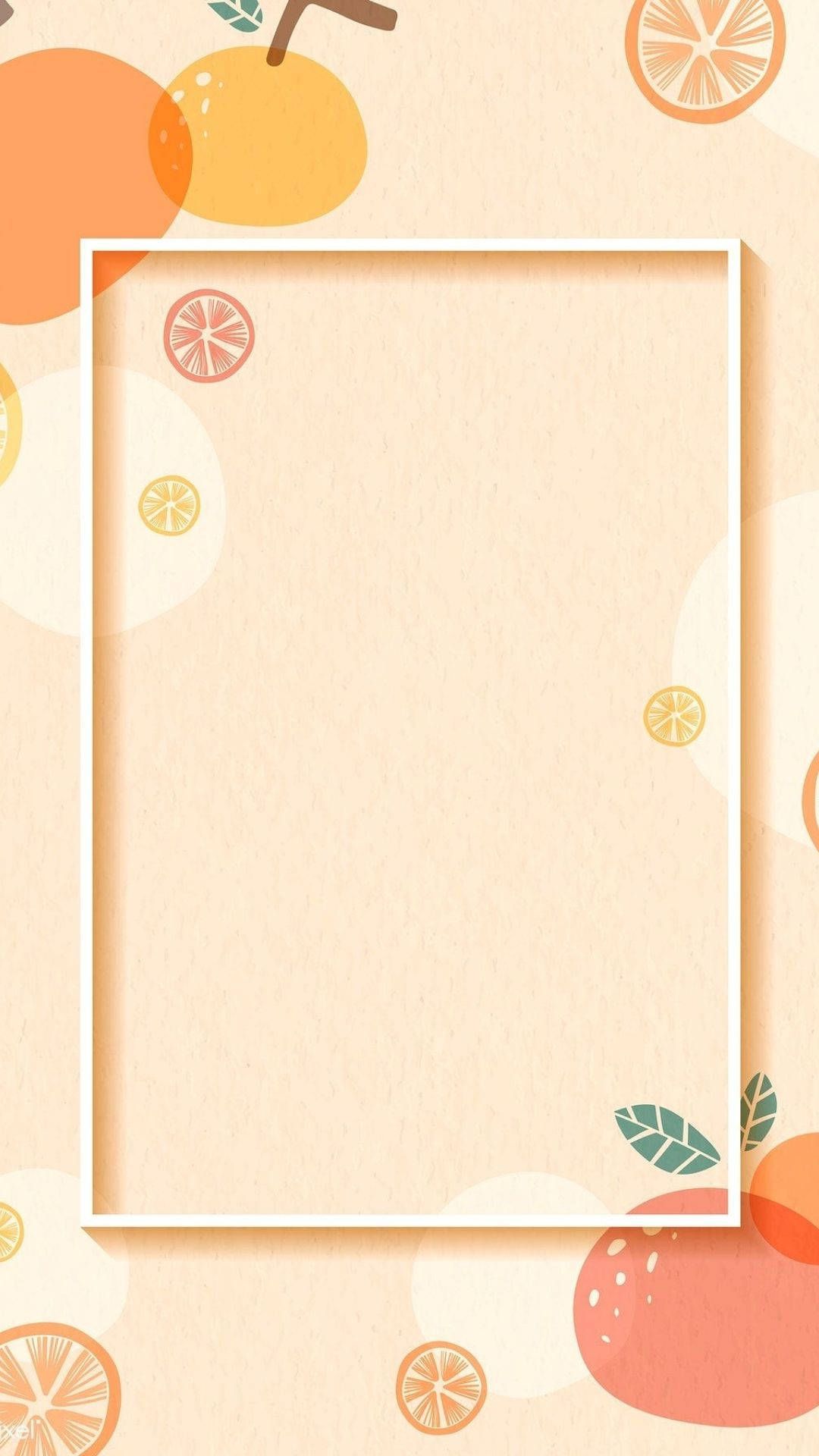 Download Background Of Pastel Orange Aesthetic Wallpaper