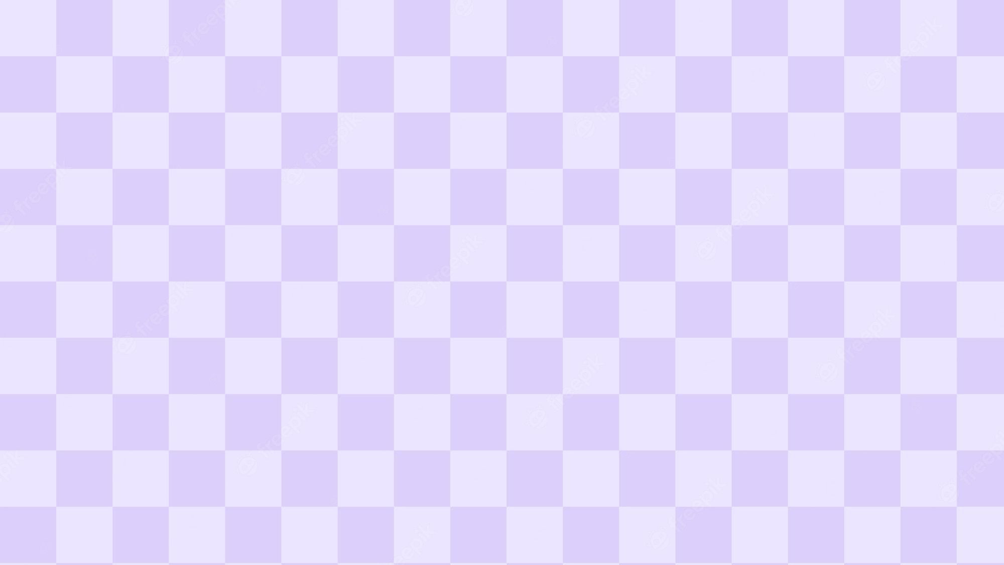 A purple checkered pattern on white background - Pastel purple