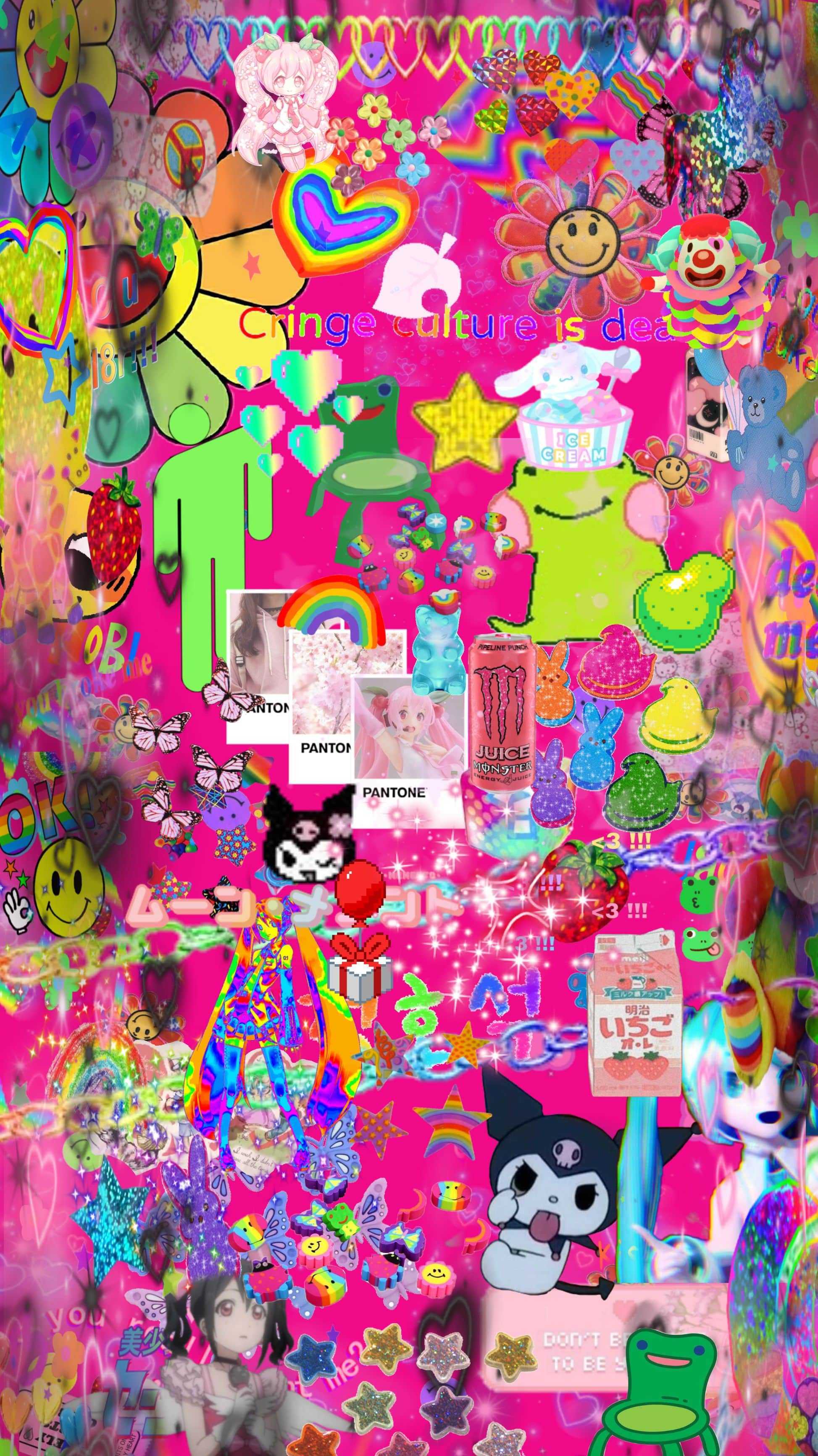 A pink collage with many different images such as a girl, a star, a bottle, a cat, a butterfly, a snake, a heart, a candy, a fish, a shoe, a toy, a toothbrush, a cup, a handbag, a bag, a bag of chips, a phone, a bottle of juice, a cake, a girl with long hair, a girl with a ponytail, a girl with a headband, a girl with a bow, a girl with a hair clip, a girl with a hair tie, a girl with a headband, a girl with a bow, a girl with a hair clip, a girl with a headband, a girl with a bow, a girl with a hair clip, a girl with a headband, a girl with a bow, a girl with a hair clip, a girl with a headband, a girl with a bow, a girl with a hair clip, a girl with a headband, a girl with a bow, a girl with a hair clip, a girl with a headband, a girl with a bow, a girl with a hair clip, a girl with a headband, a girl with a bow, a girl with a hair clip, a girl with a headband, a girl with a bow, a girl with a hair clip, a girl with a headband, a girl with a bow, a girl with a hair clip, a girl with a headband, a girl with a bow, a girl with a hair clip, a girl with a headband, a girl with a bow, a girl with a hair clip, a girl with a headband, a girl with a bow, a girl with a hair clip, a girl with a headband, a girl with a bow, a girl with a hair clip, a girl with a headband, a girl with a bow, a girl with a hair clip, a girl with a headband, a girl with a bow, a girl with a hair clip, a girl with a headband, a girl with a bow, a girl with a hair clip, a girl with a headband, a girl with a bow, a girl with a hair clip, a girl with a headband, a girl with a bow, a girl with a hair clip, a girl with a headband, a girl with a bow, a girl with a hair clip, a girl with a headband, a girl with a bow, a girl with a hair clip - Weirdcore