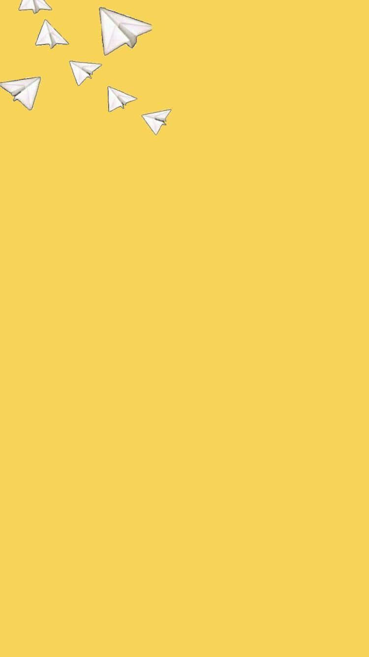 Download Yellow Aesthetic Phone Wallpaper