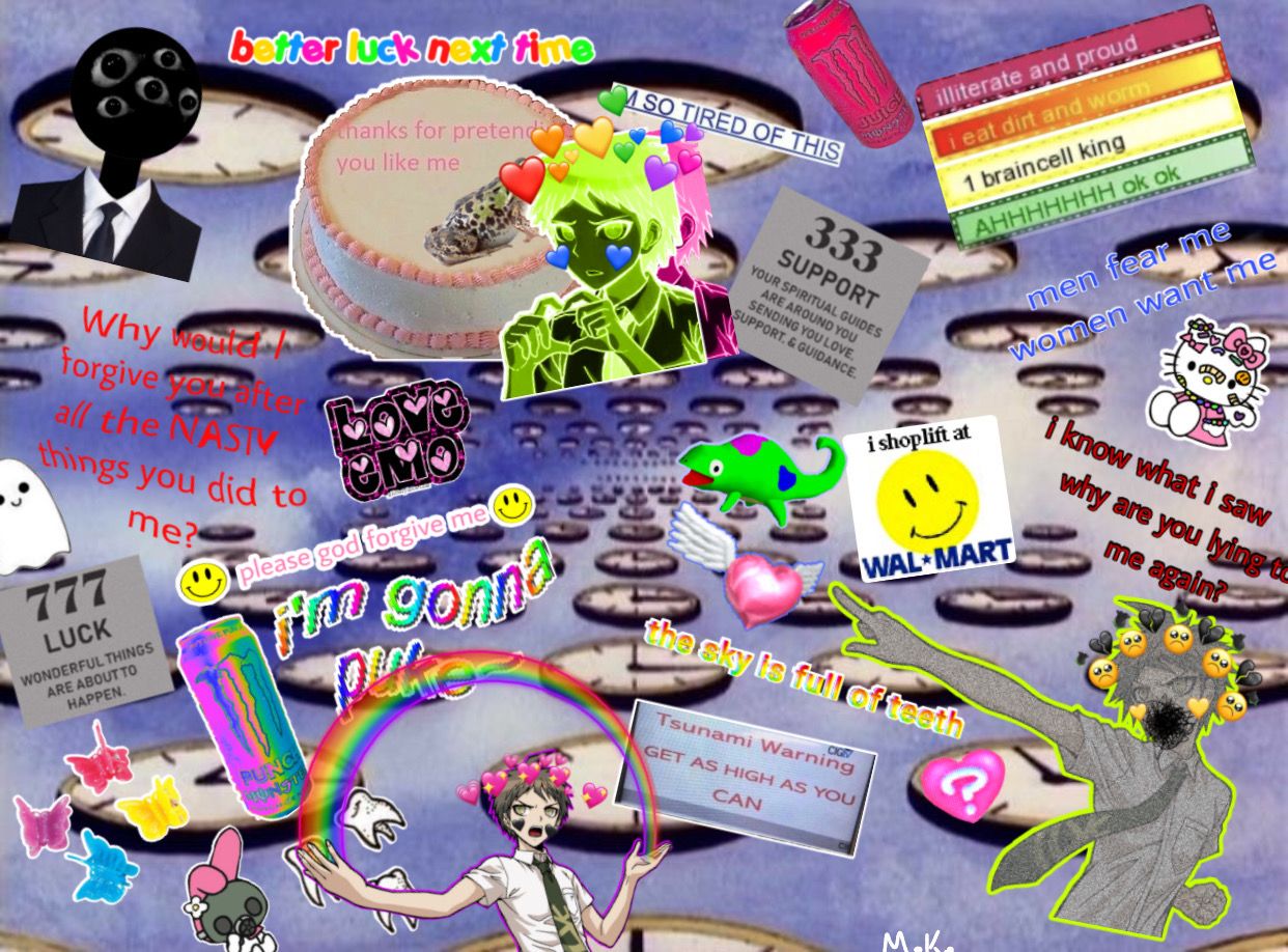 Weirdcore Computer Wallpaper