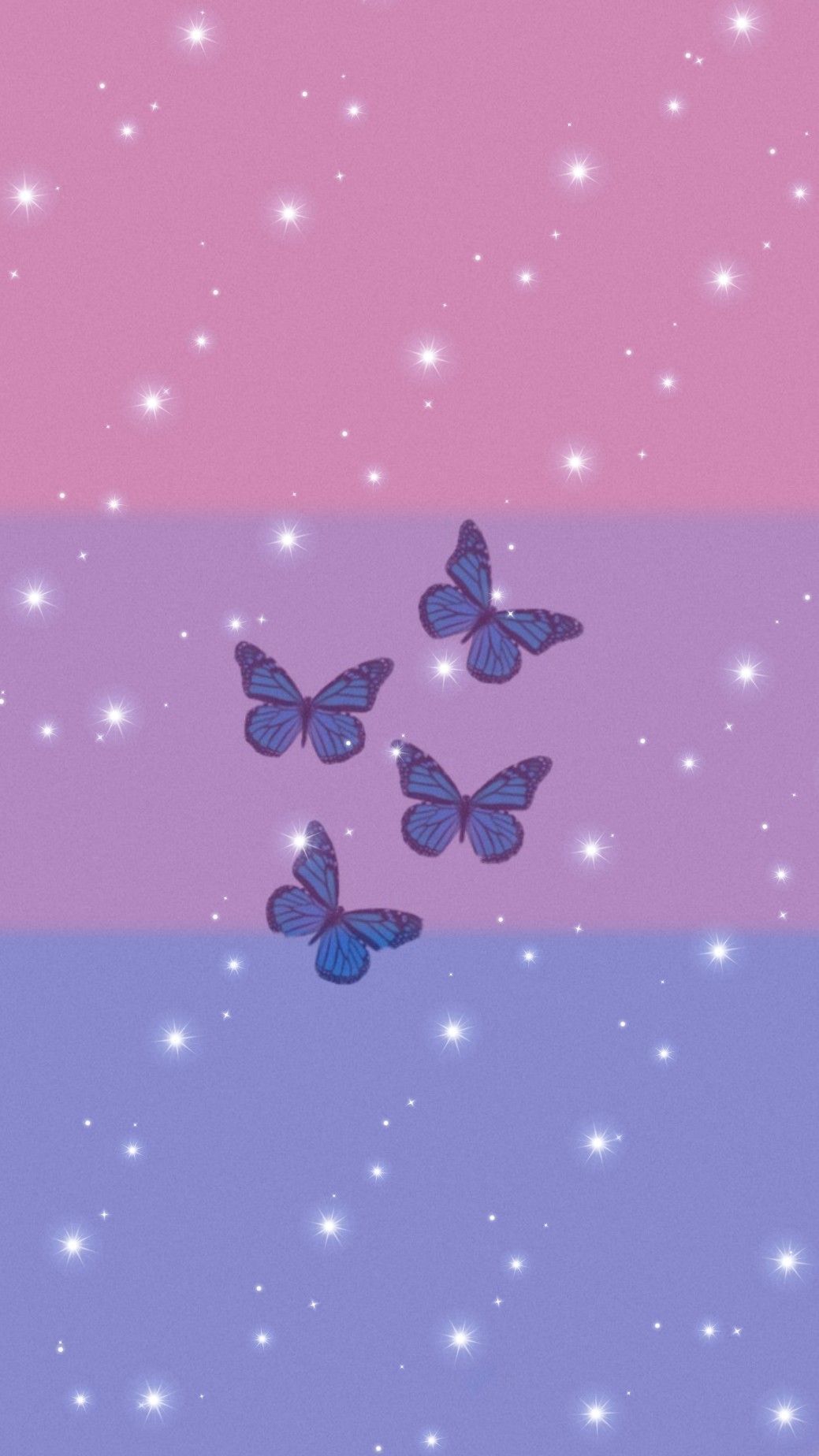 A picture of some butterflies flying in the sky - Bisexual