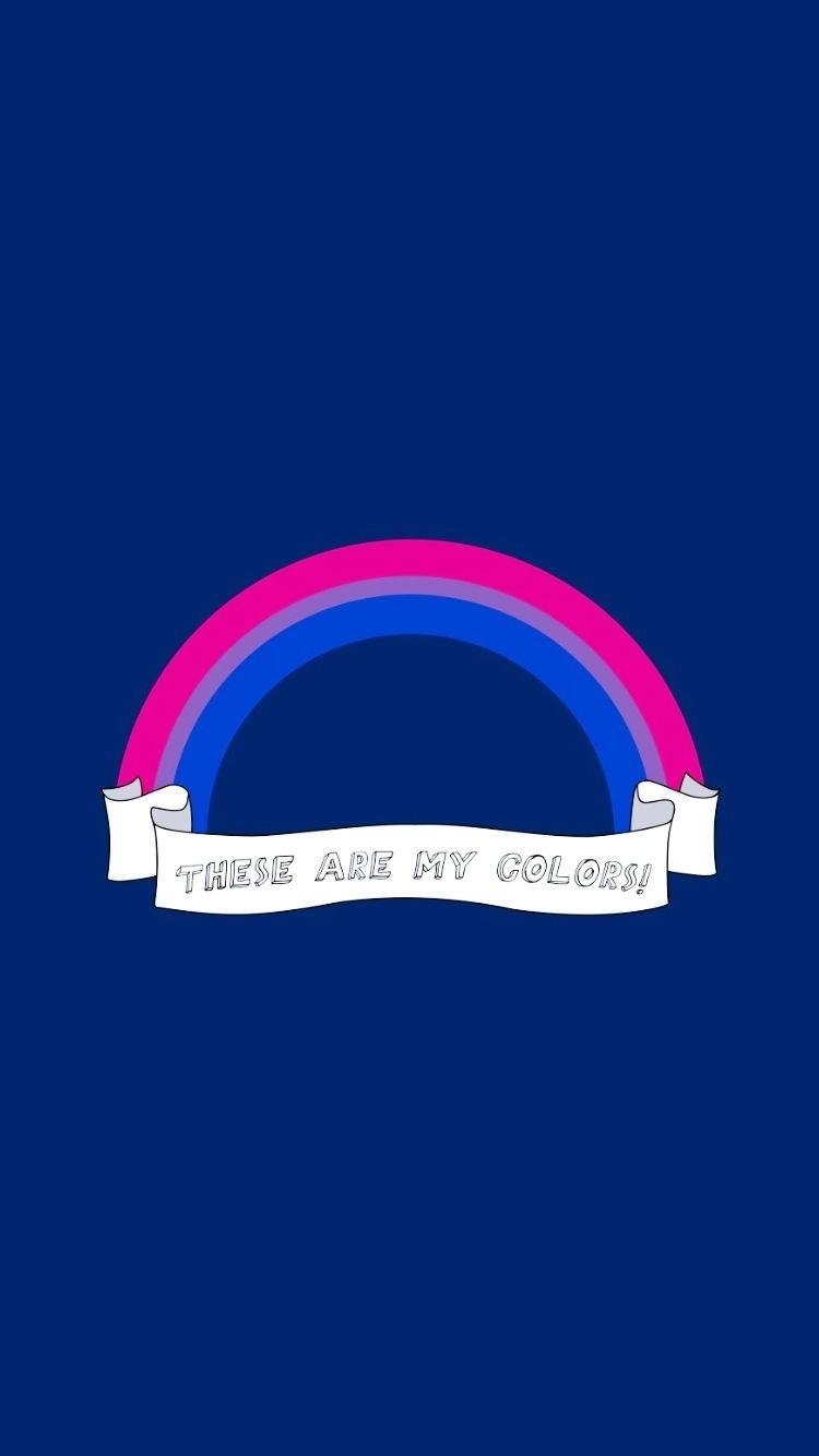 These are my colors wallpaper - Bisexual