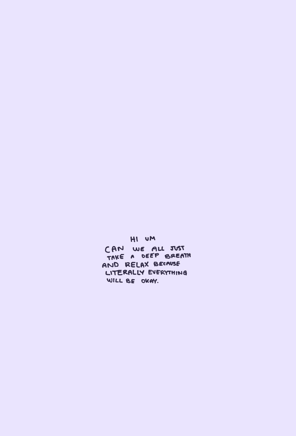A purple background with text that says, i am - Purple quotes