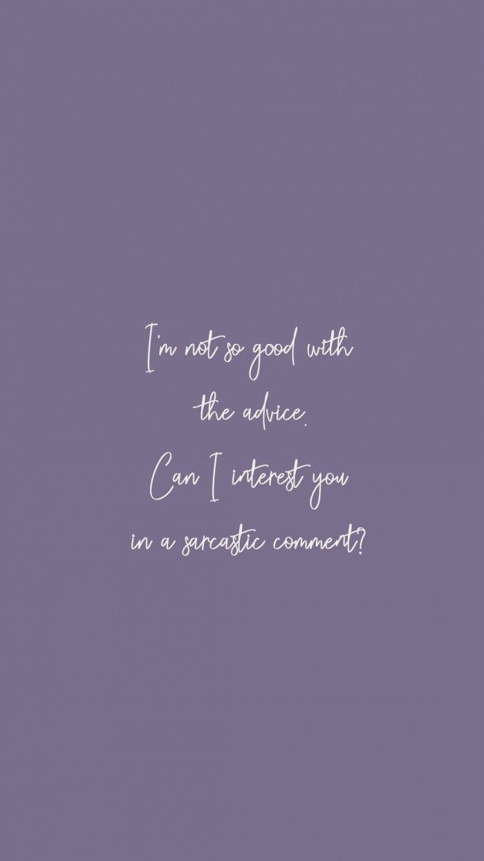 Download Purple Aesthetic Tumblr Quotes Wallpaper