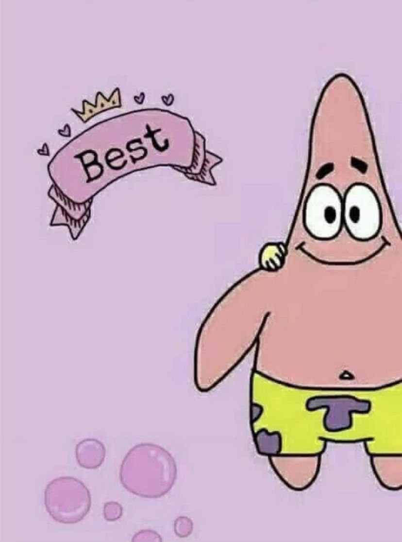 Patrick Star is a character from the animated television series SpongeBob SquarePants. He is a starfish who lives in a pineapple under the sea. - Bestie
