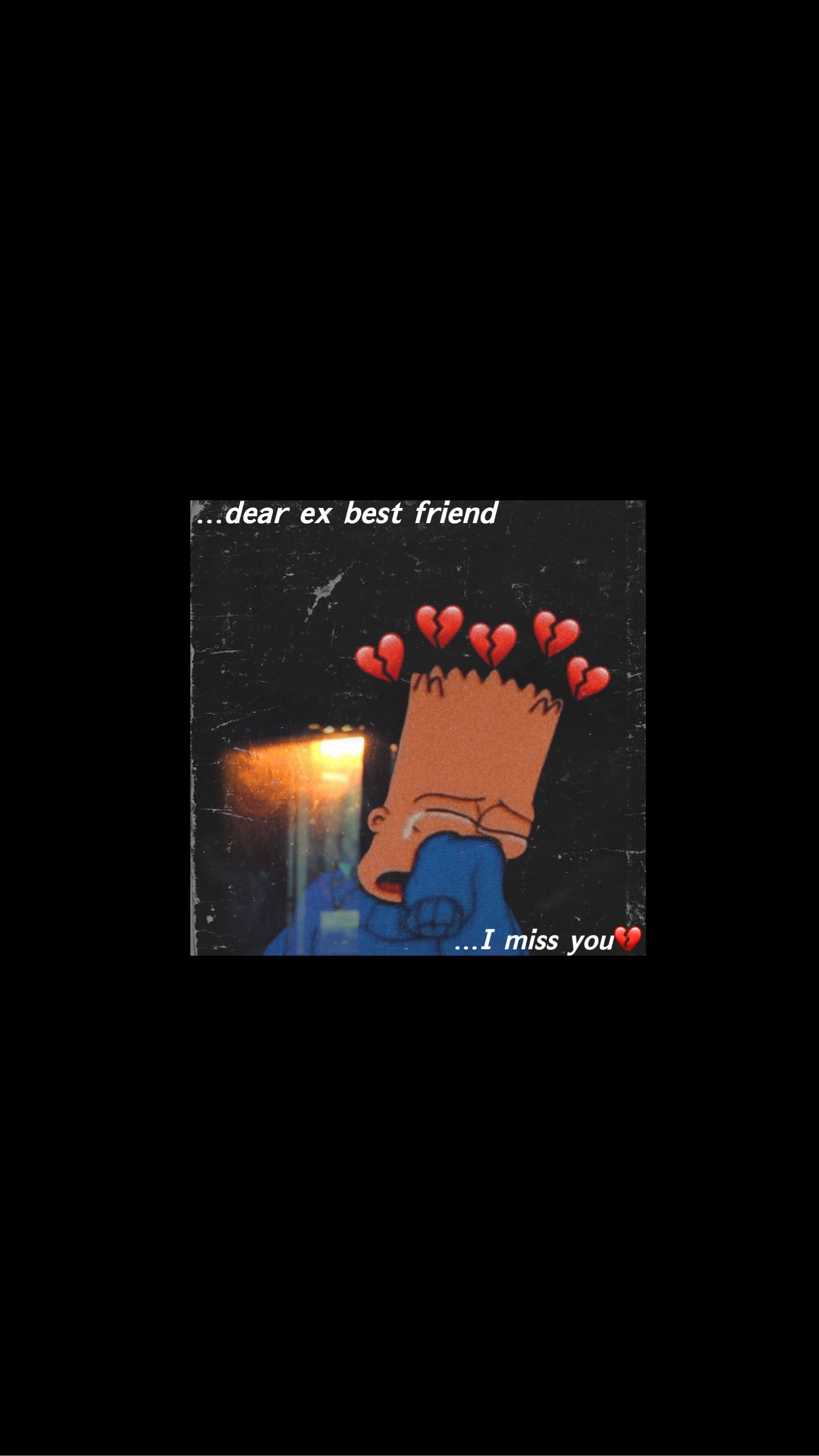 Sad Bestfriend Wallpaper