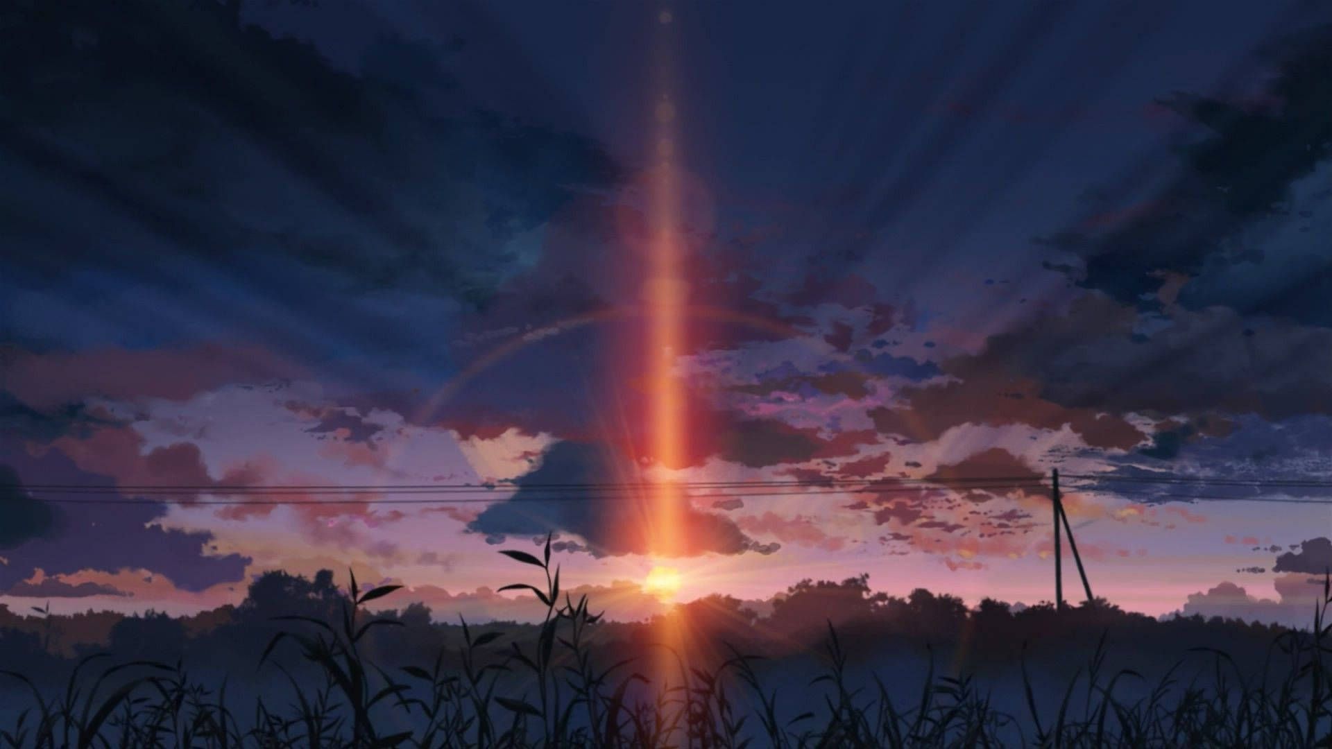 Anime sunset wallpaper - photo #20 - Anime landscape, landscape