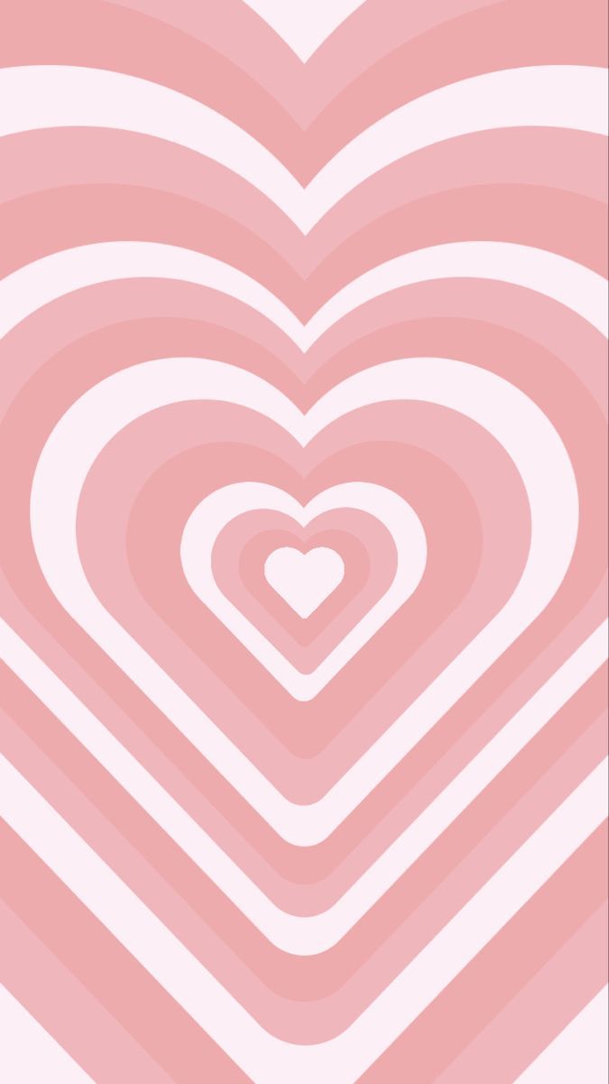 A pink heart shaped pattern on the wall - Pink heart, heart