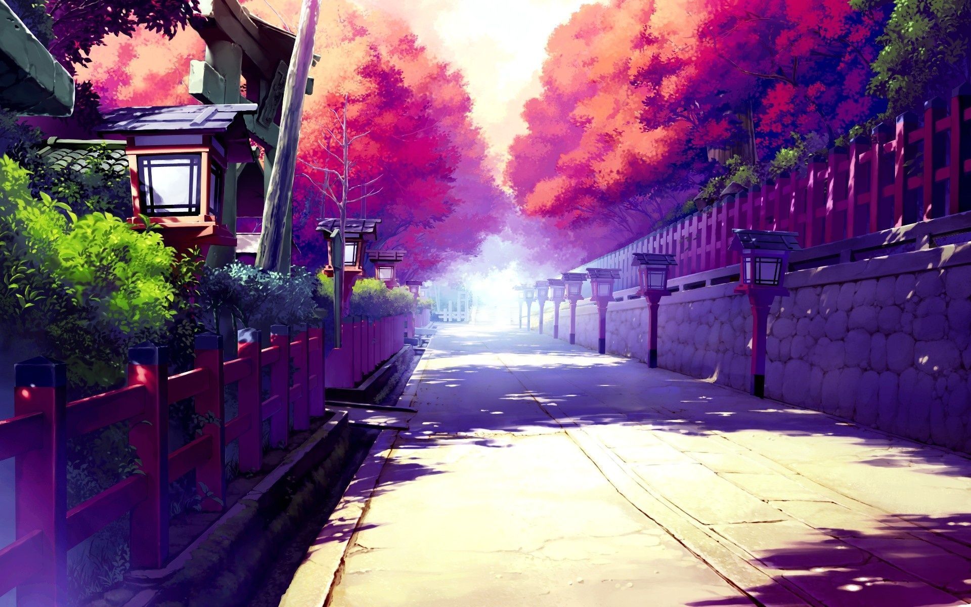 Anime scenery wallpaper 1920x1200 for macbook - Anime landscape