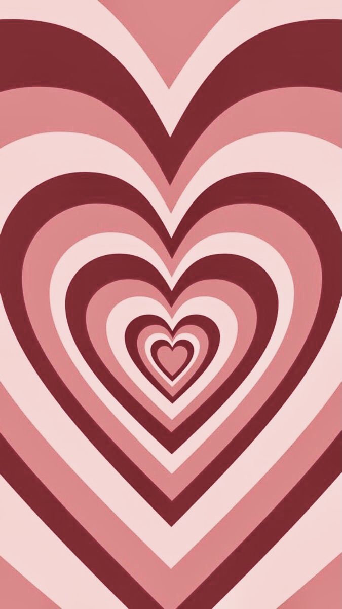 A wallpaper with a pattern of hearts - Heart, pink heart