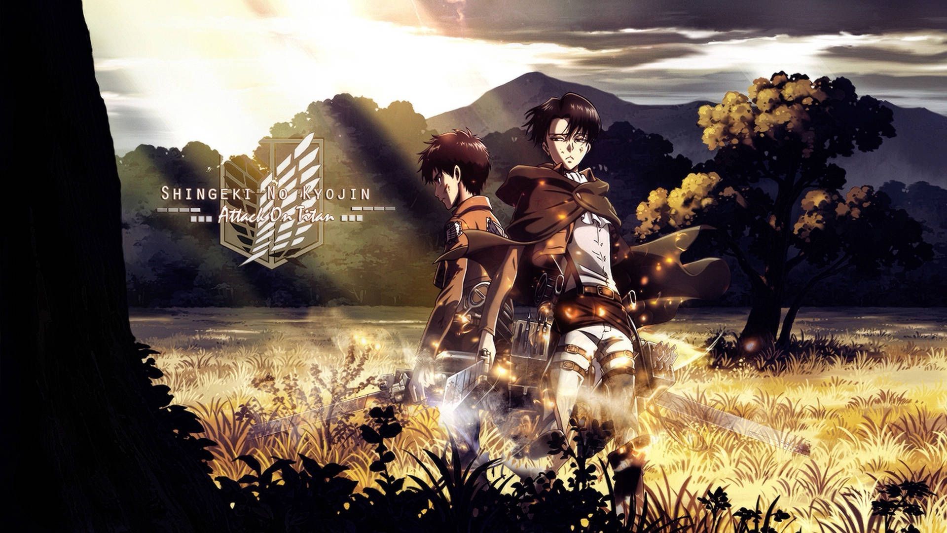 Download Eren And Levi Aesthetic Wallpaper