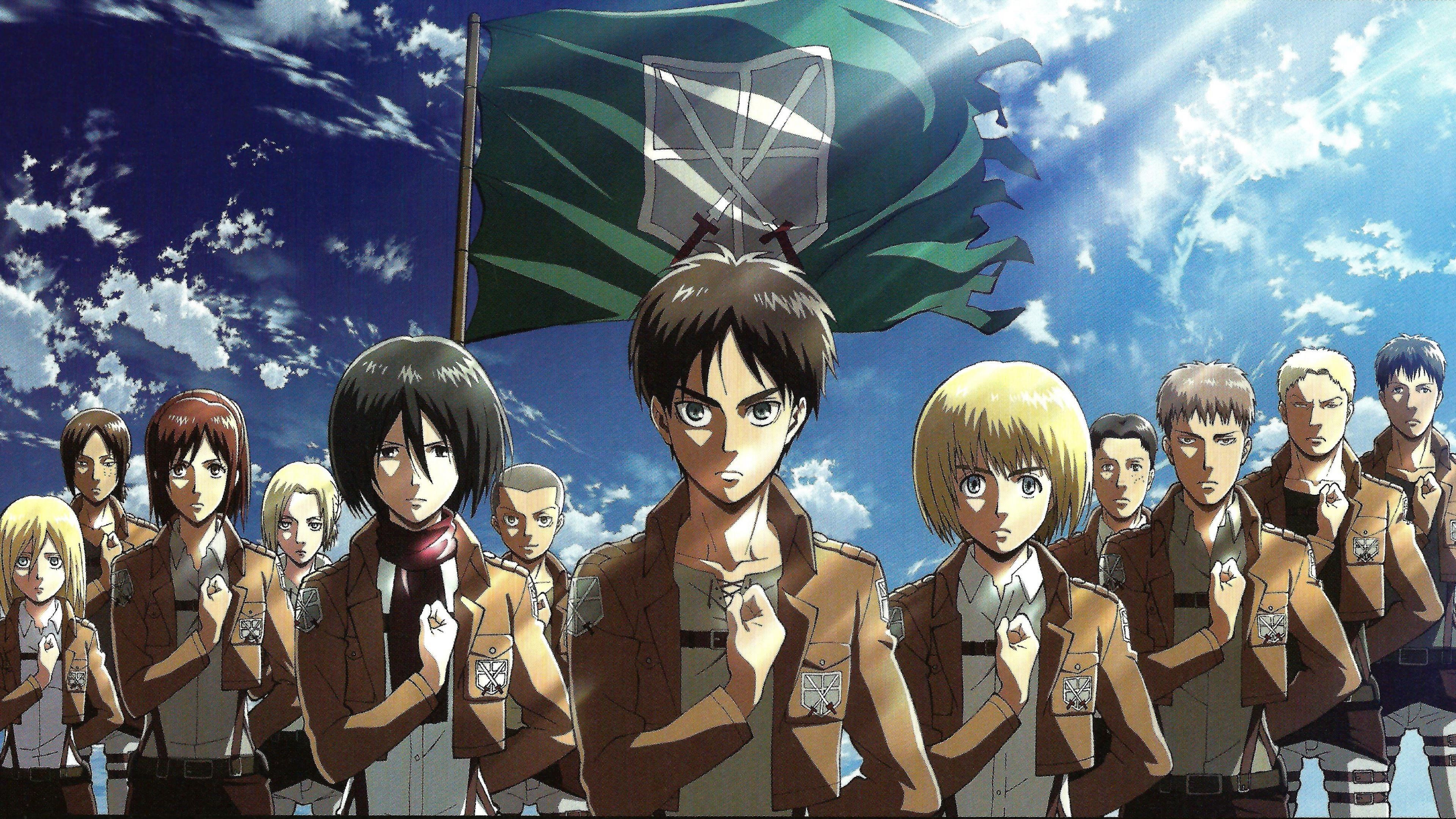 Attack on Titan is a popular anime series that follows the story of Eren Yeager and his friends as they fight against the Titans. - Attack On Titan