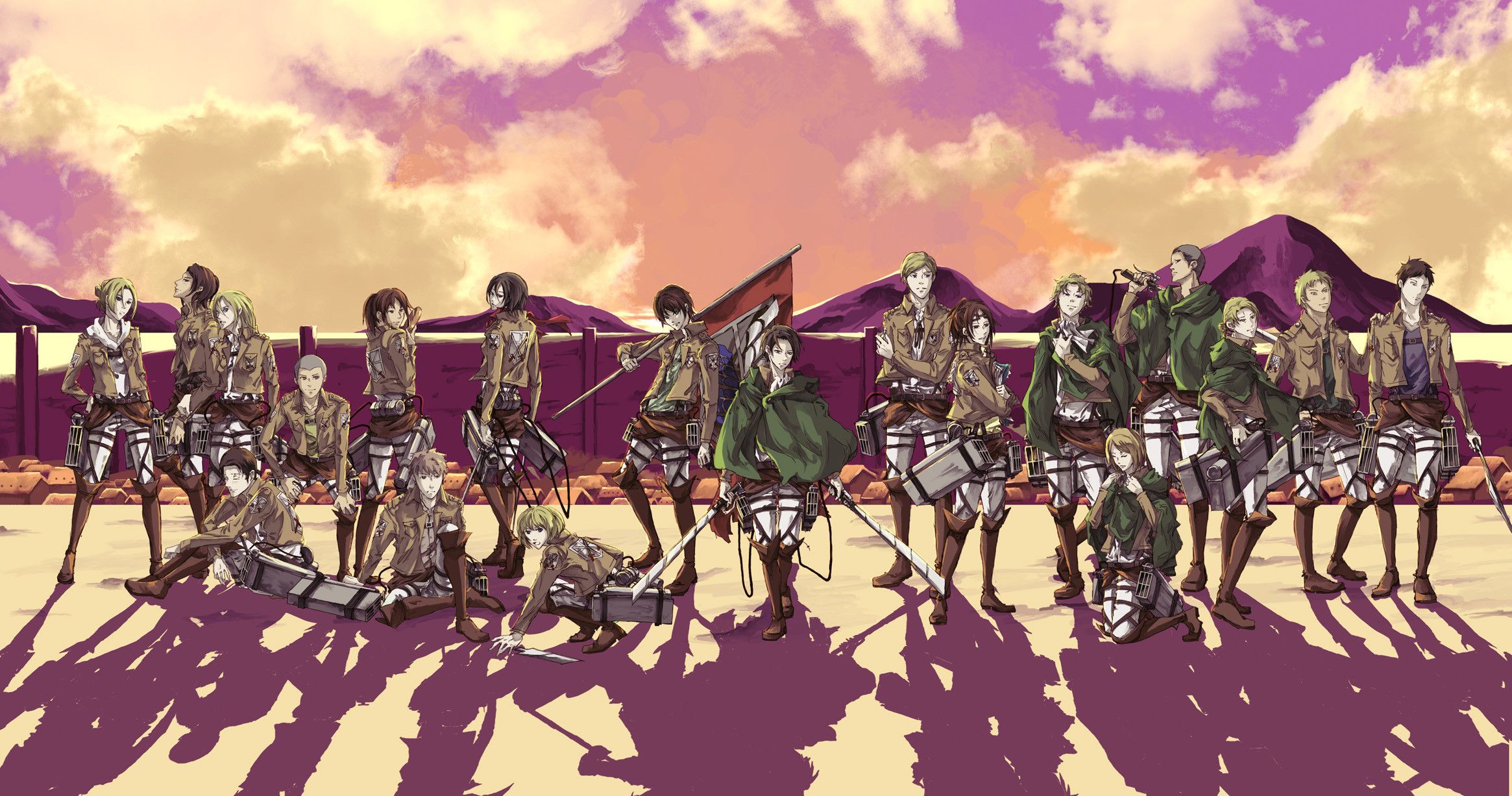 HD Wallpaper. Background. Anime Attack On Titan. 16 Like