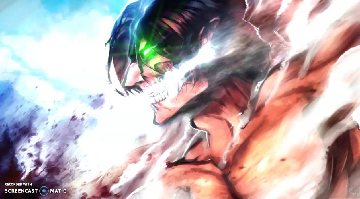 Animated wallpaper of Attack Titan