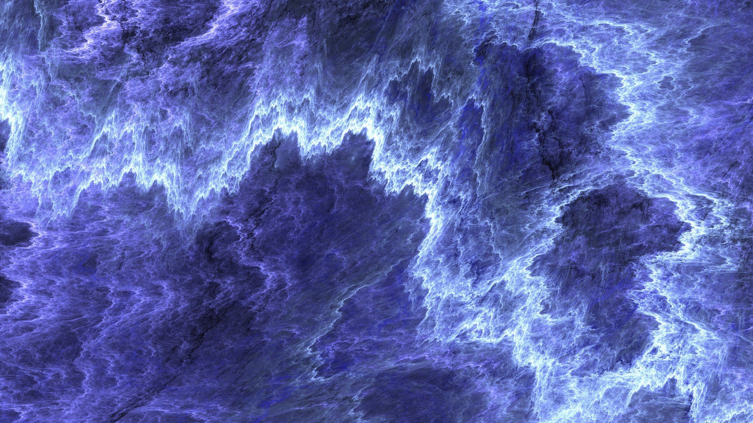 A purple and blue computer generated image - 2560x1440