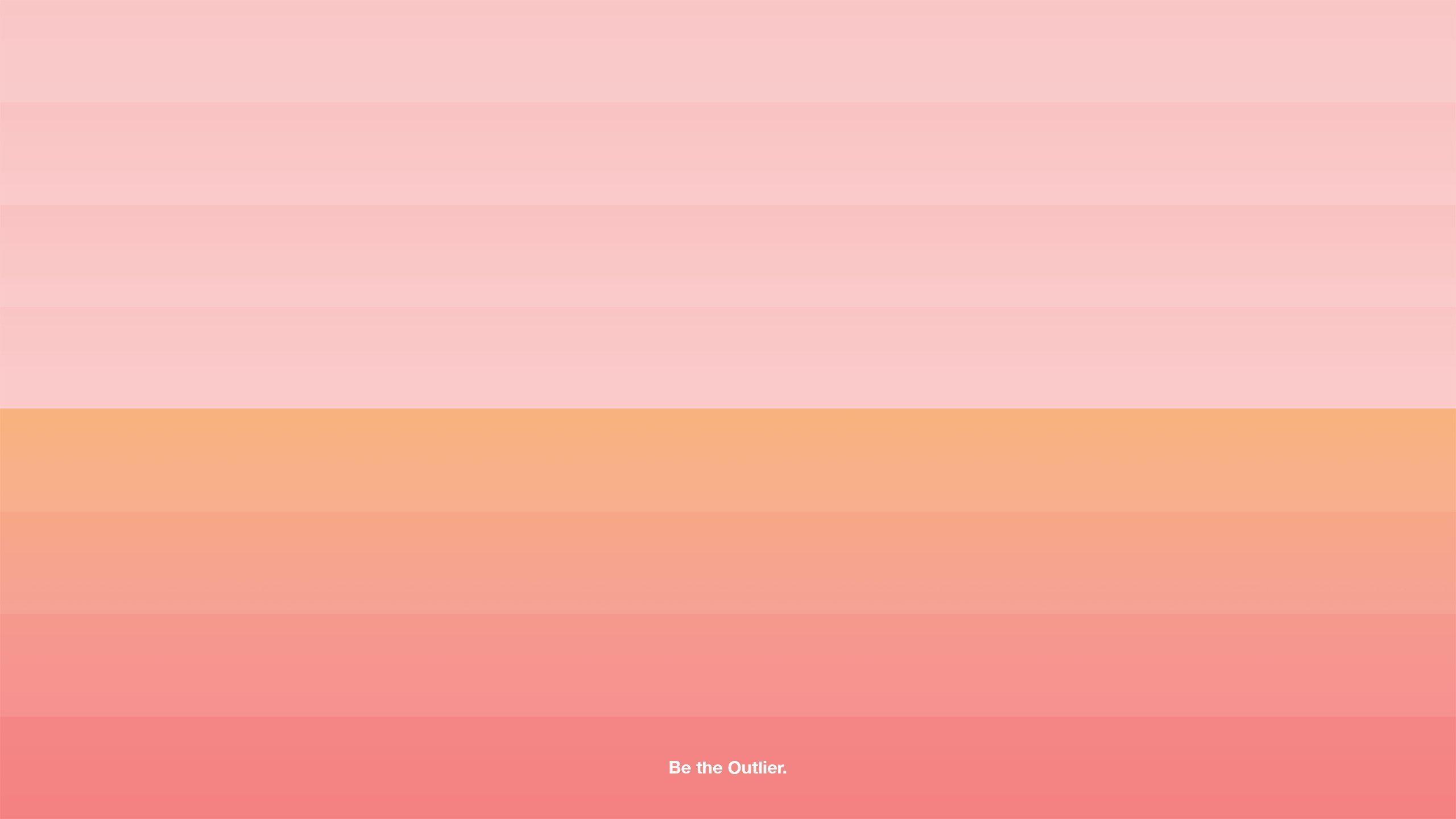 A gradient image with a pink and orange color scheme - 2560x1440
