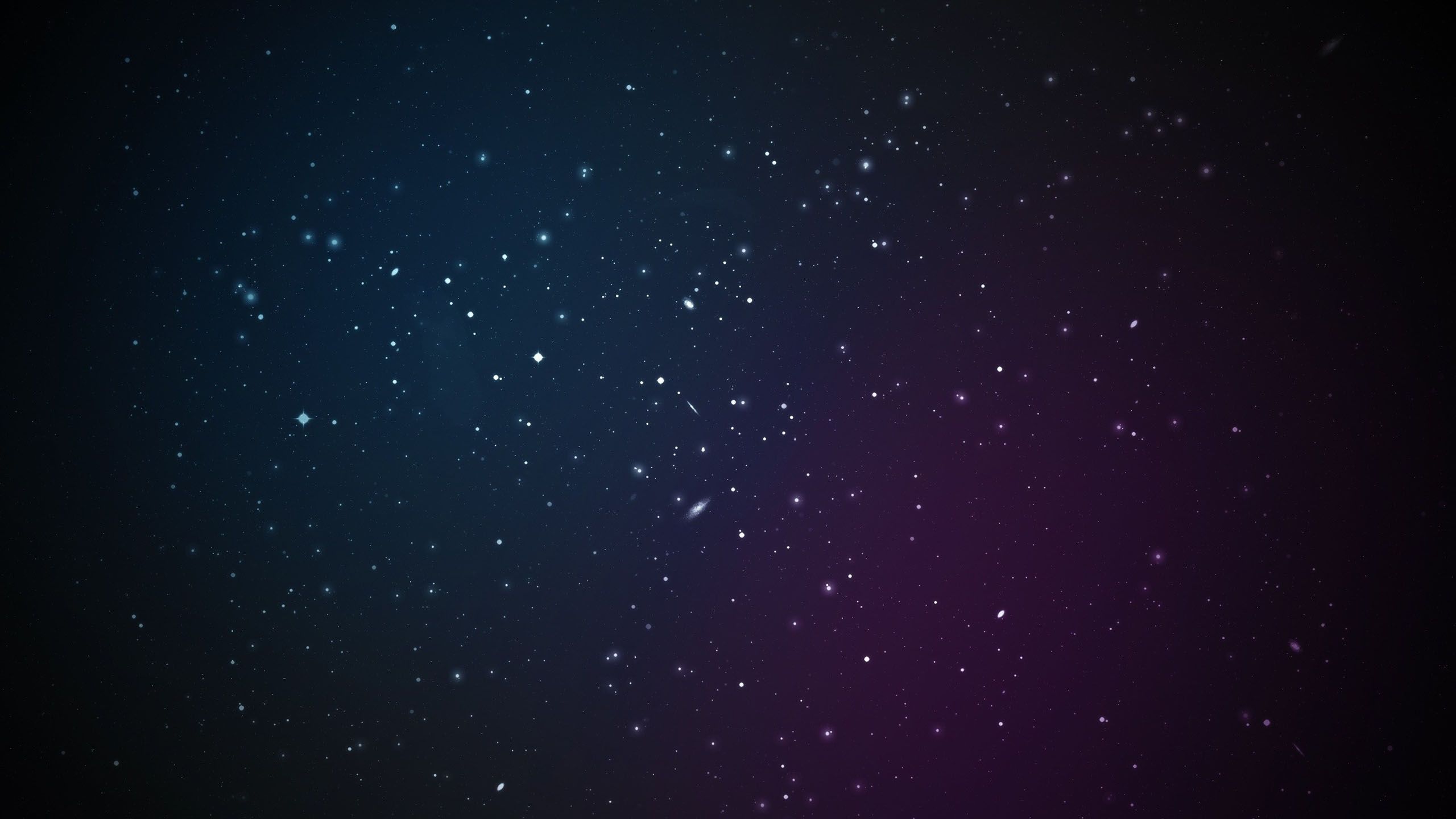 A black and purple background with stars - 2560x1440