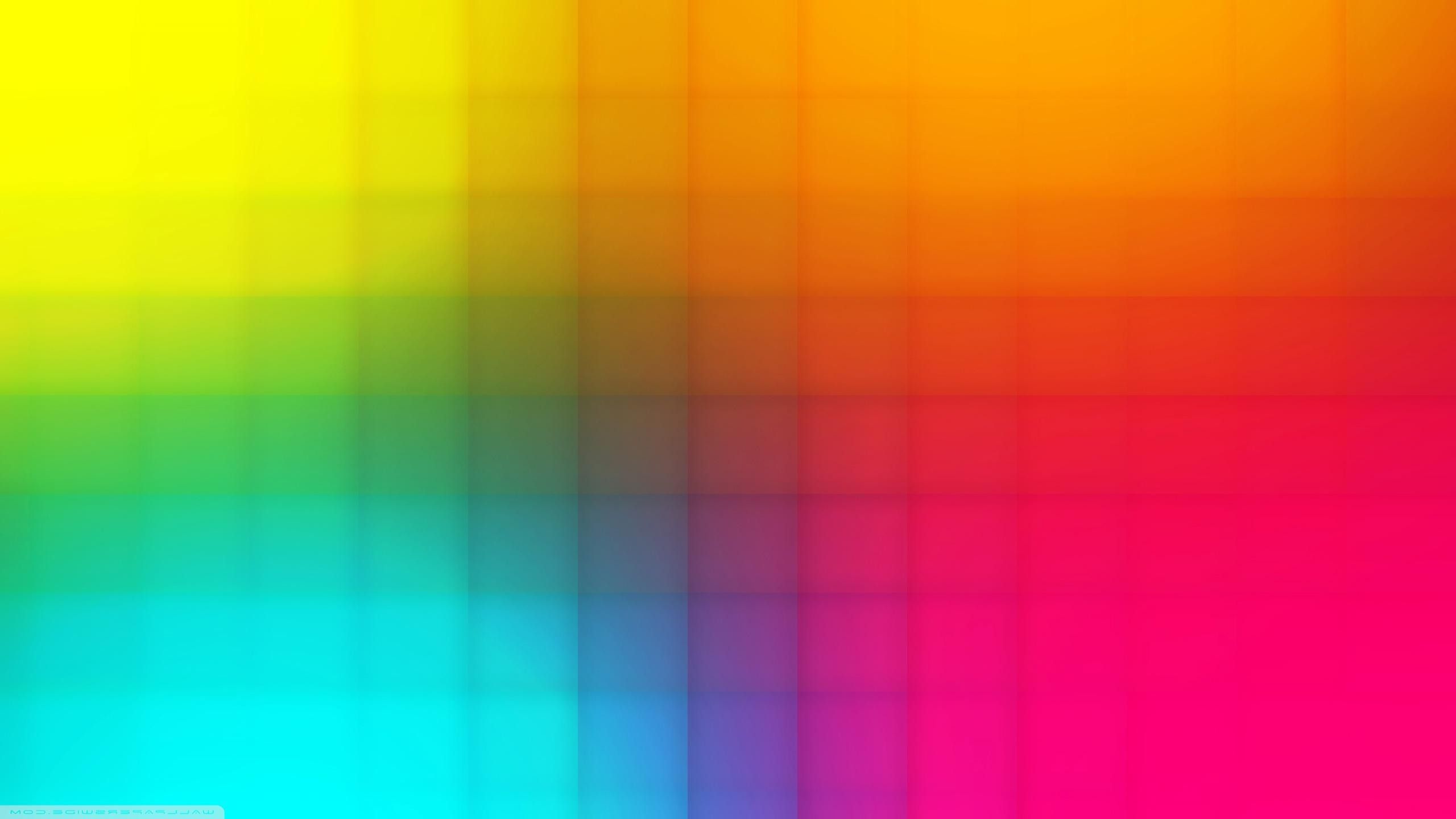A colorful background with squares and lines - 2560x1440