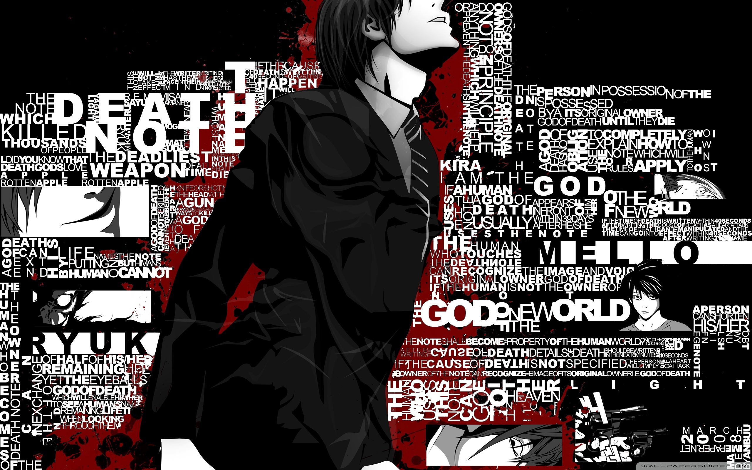 Anime Death Note HD Wallpaper and Background