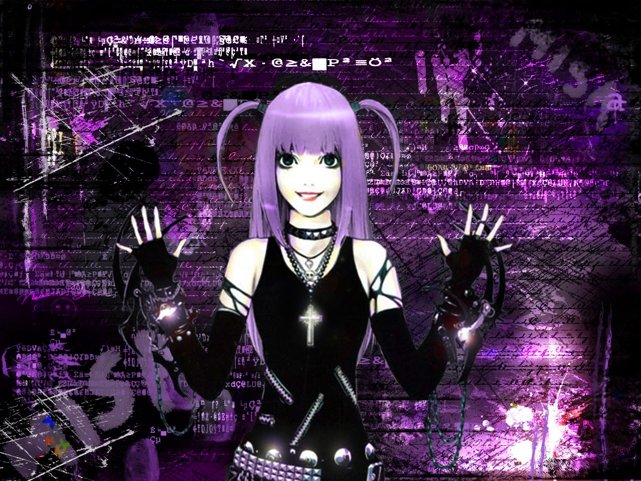 Death Note Wallpaper: PuRpLe MiSa