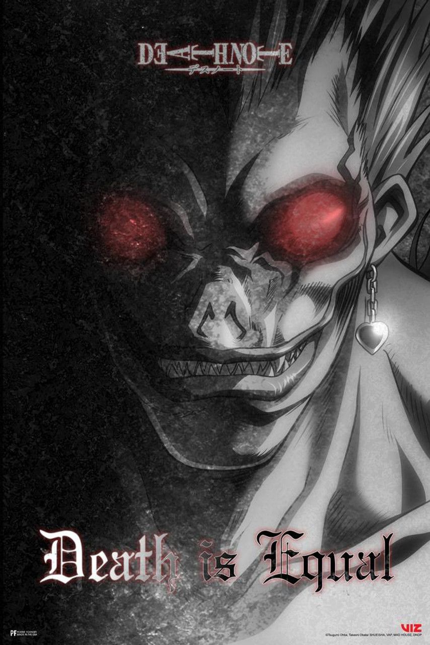 Death Note Anime Posters Bedroom Wall Decor Aesthetic Poster Anime Merch Cool Teen Room Decor Japanese Manga Wall Prints Birthday Gift Anime Stuff Cool Wall Decor Art Print Poster 24x36