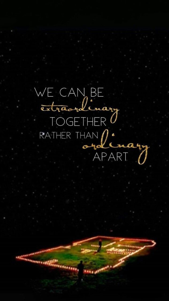 We can be strangers together - Grey's Anatomy