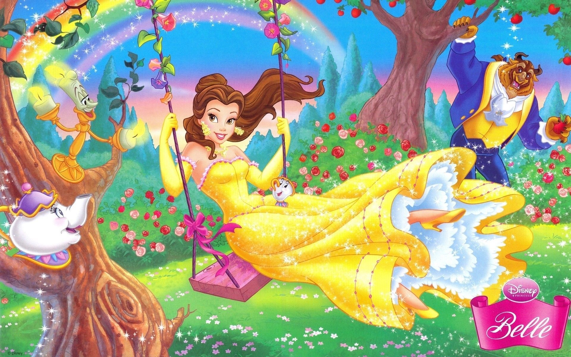 Disney's Beauty and the Beast wallpaper - Belle