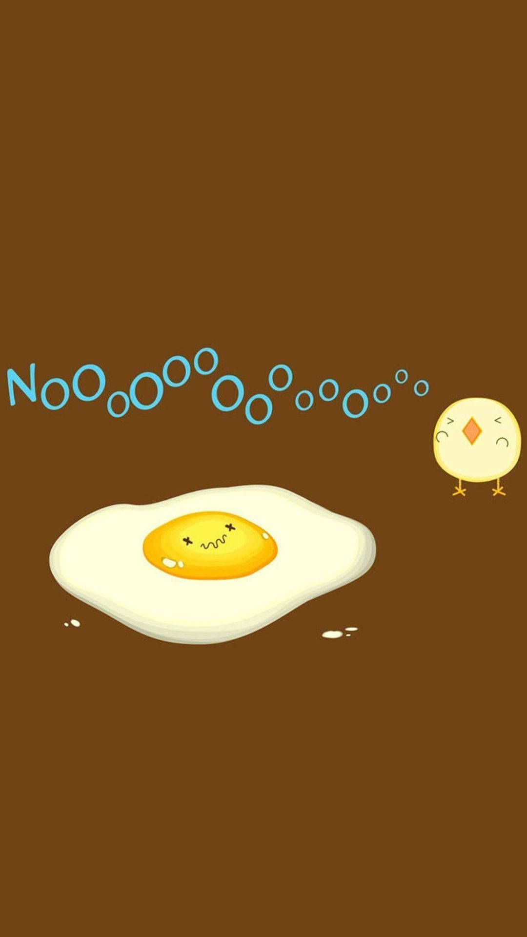 A cartoon of an egg with bubbles coming out - Egg