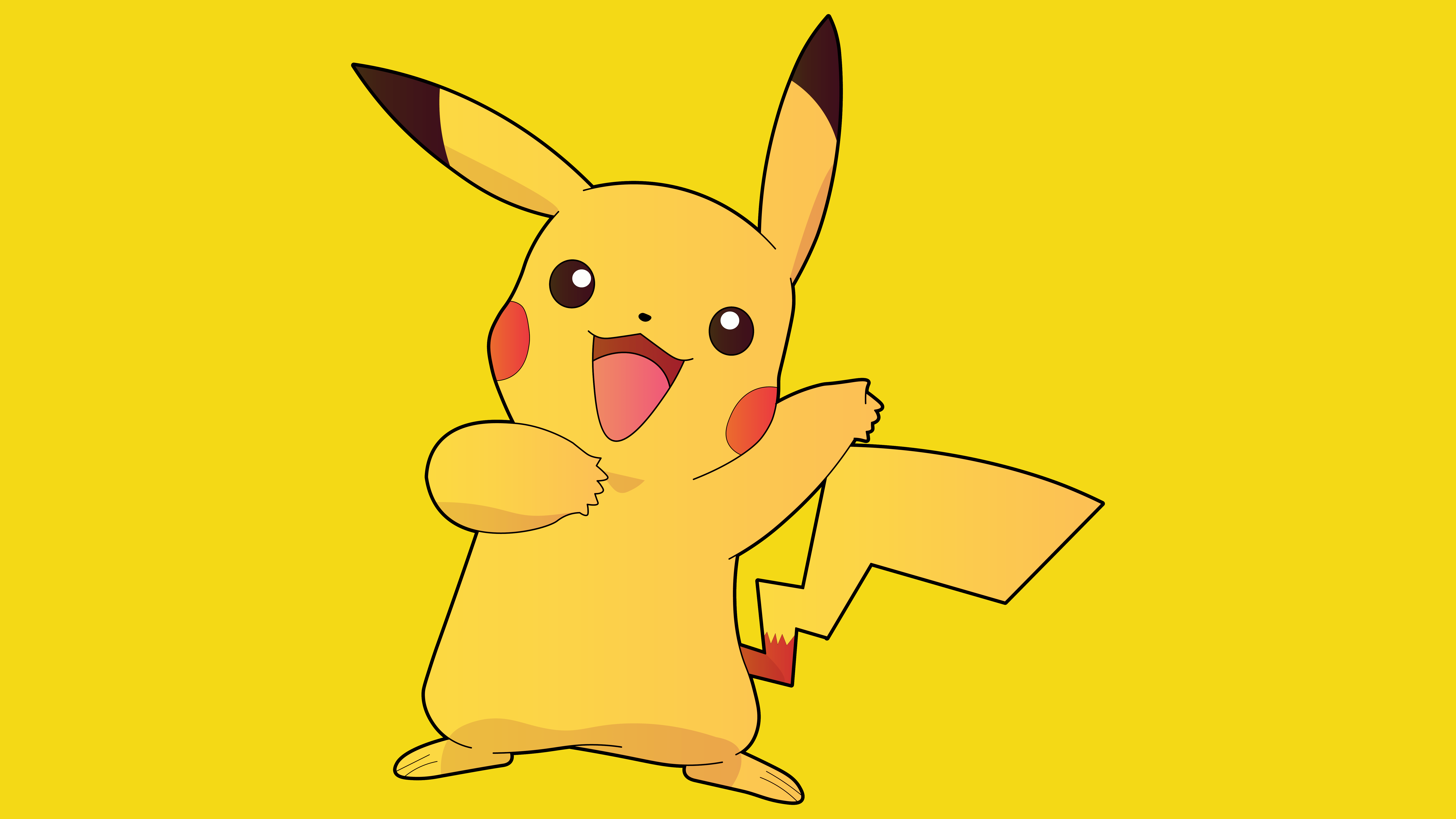 A picture of Pikachu from Pokemon - Pikachu