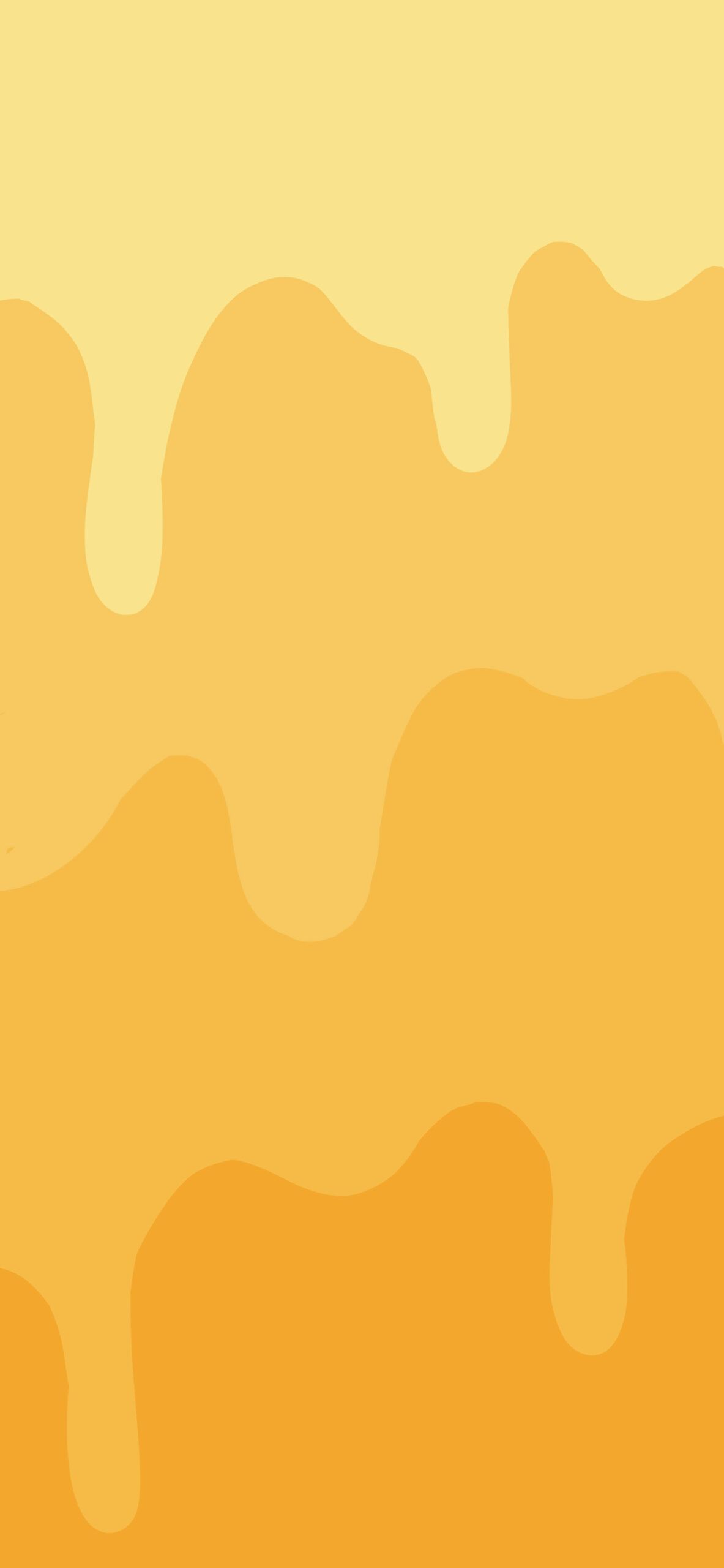 Honey Dripping Yellow Wallpaper Wallpaper for iPhone