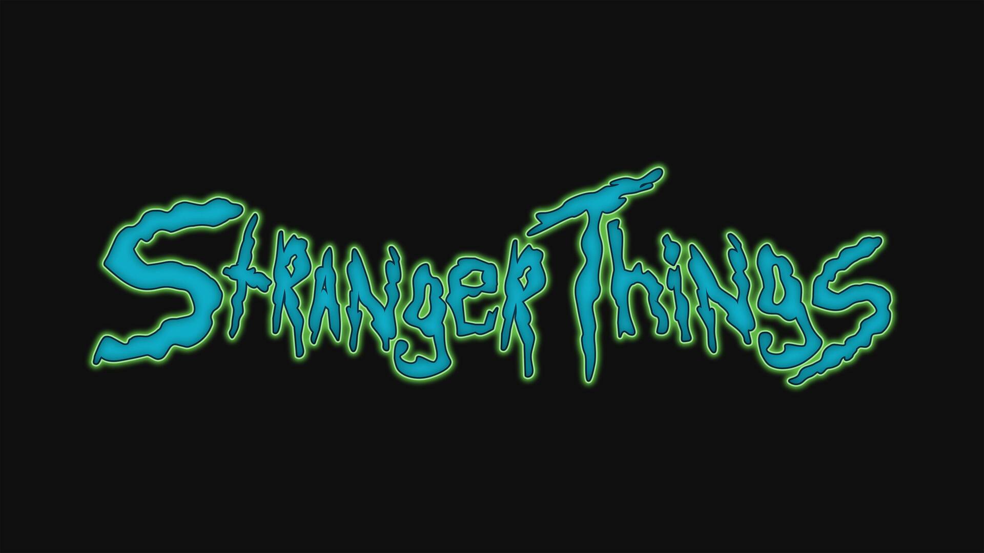Stranger Things Creative Logo 4k Laptop Full HD 1080P HD 4k Wallpaper, Image, Background, Photo and Picture