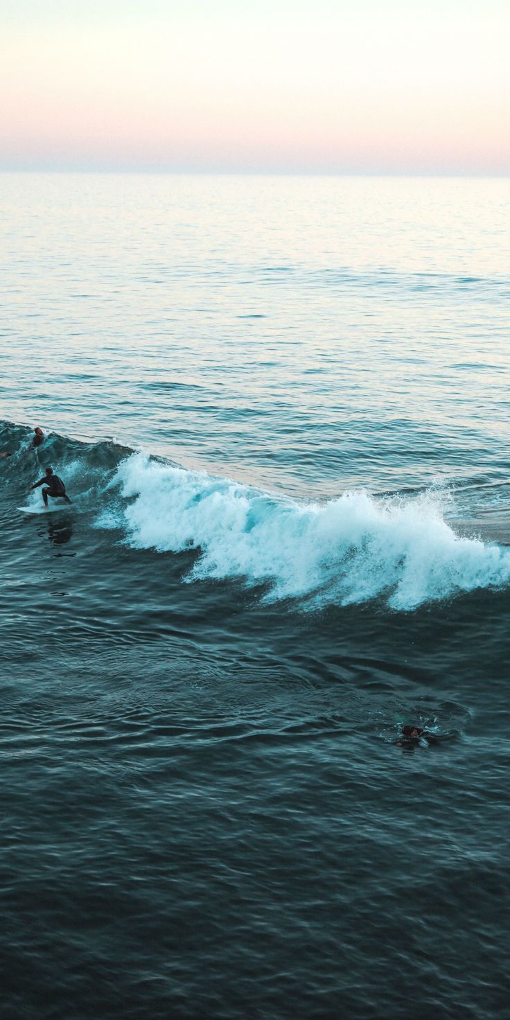 Sea, surfers, tide, aerial shot, vast sea, 1080x2160 wallpaper. iPhone wallpaper ocean, Surf wallpaper, Surfing waves