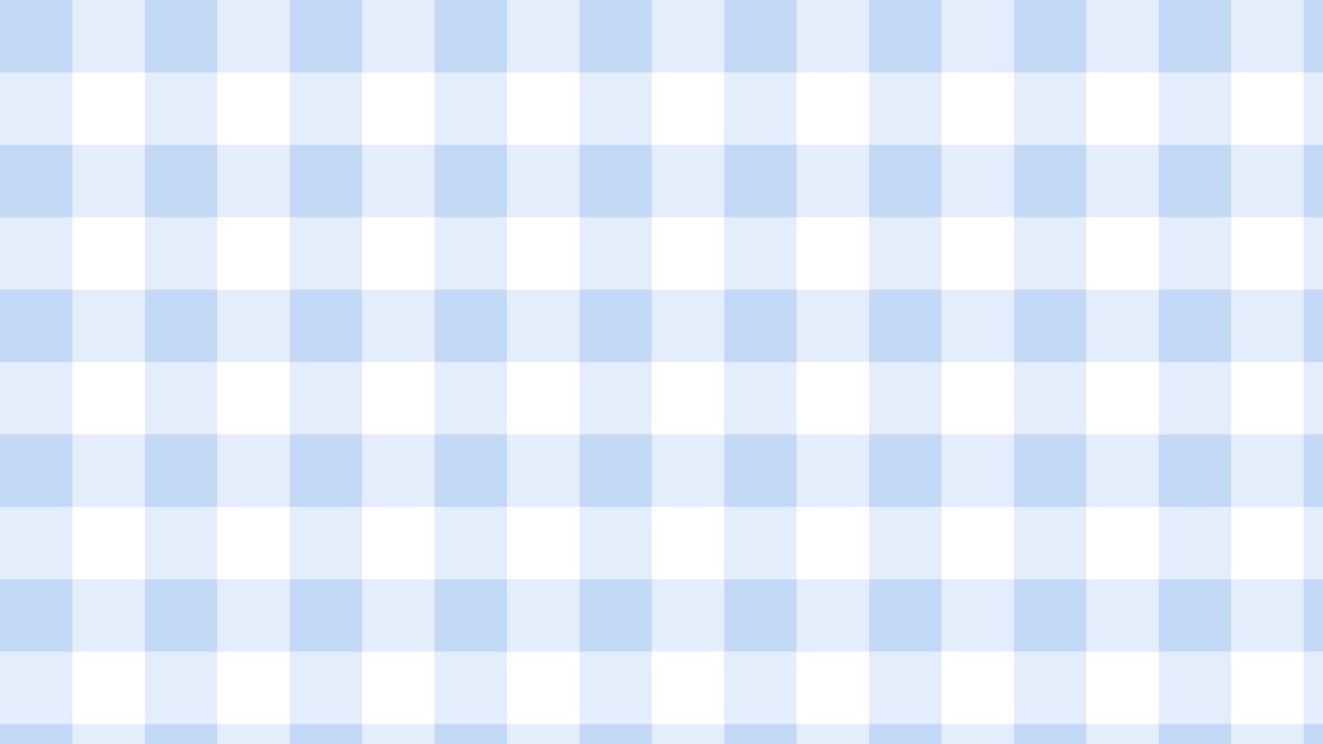 A blue and white checkered pattern - Pastel blue