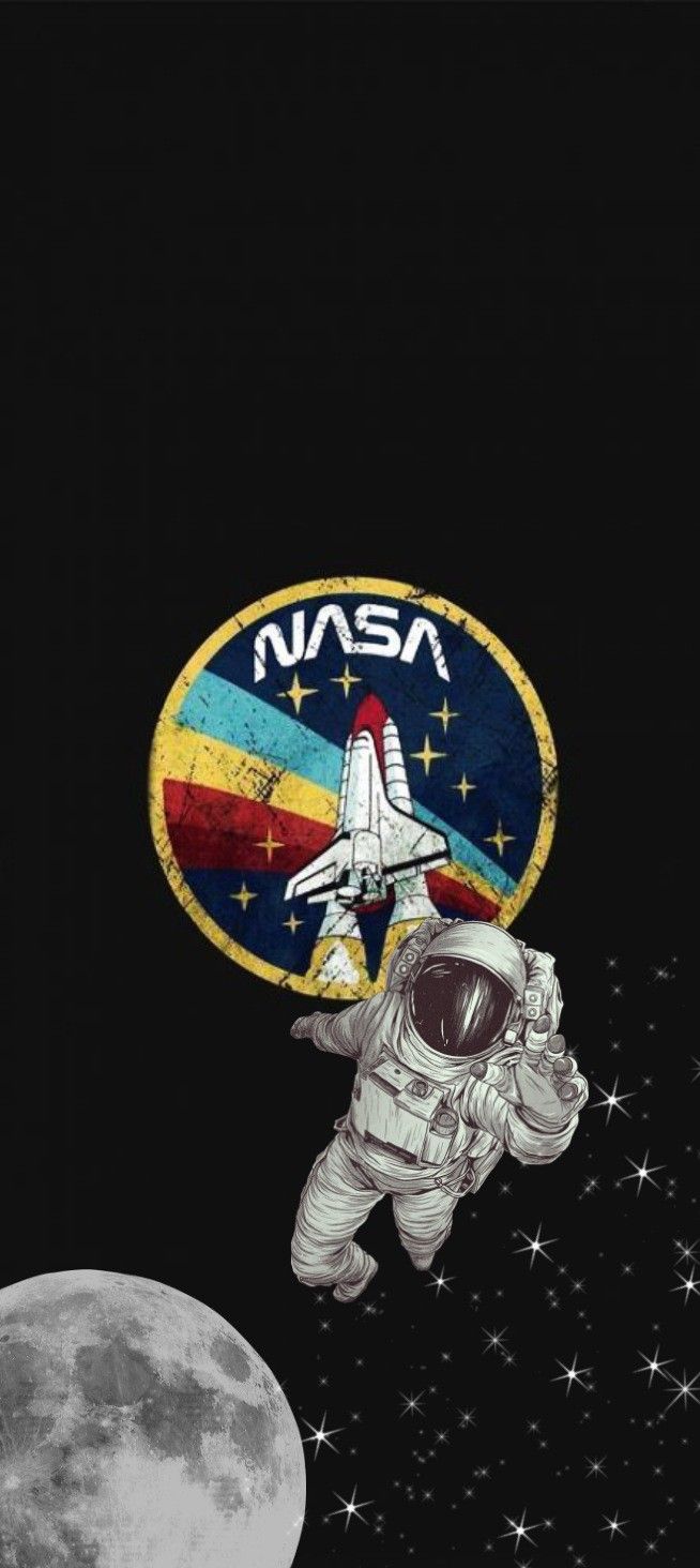 Nasa black aesthetic wallpaper. Nasa wallpaper, Nasa art, Astronaut wallpaper