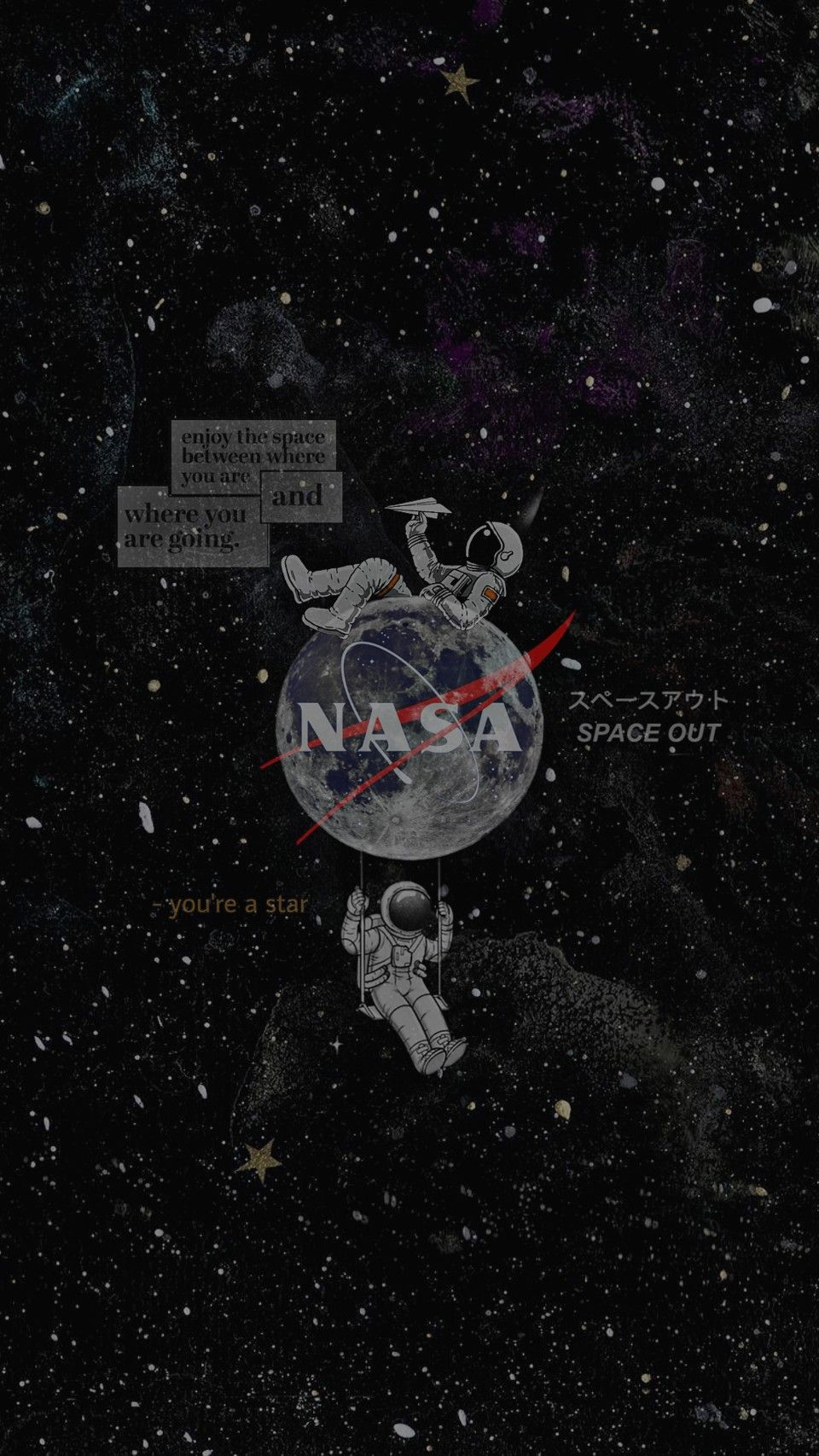NASA WALLPAPER. Papel de parede hippie, para iphone, Papel de parede de astronauta