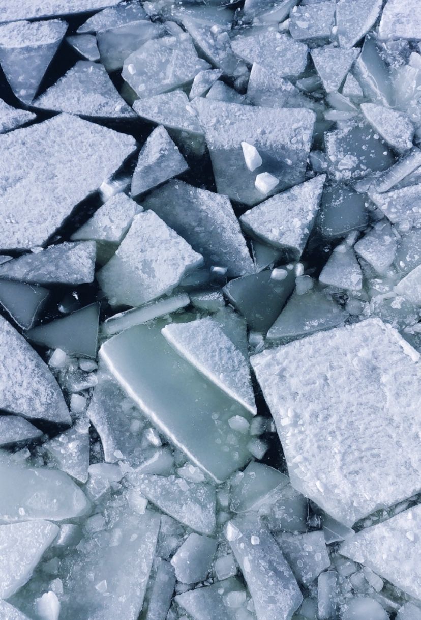 shelbyyburns ➳ cracked ice. Ice aesthetic, Ice photography, Shape photography