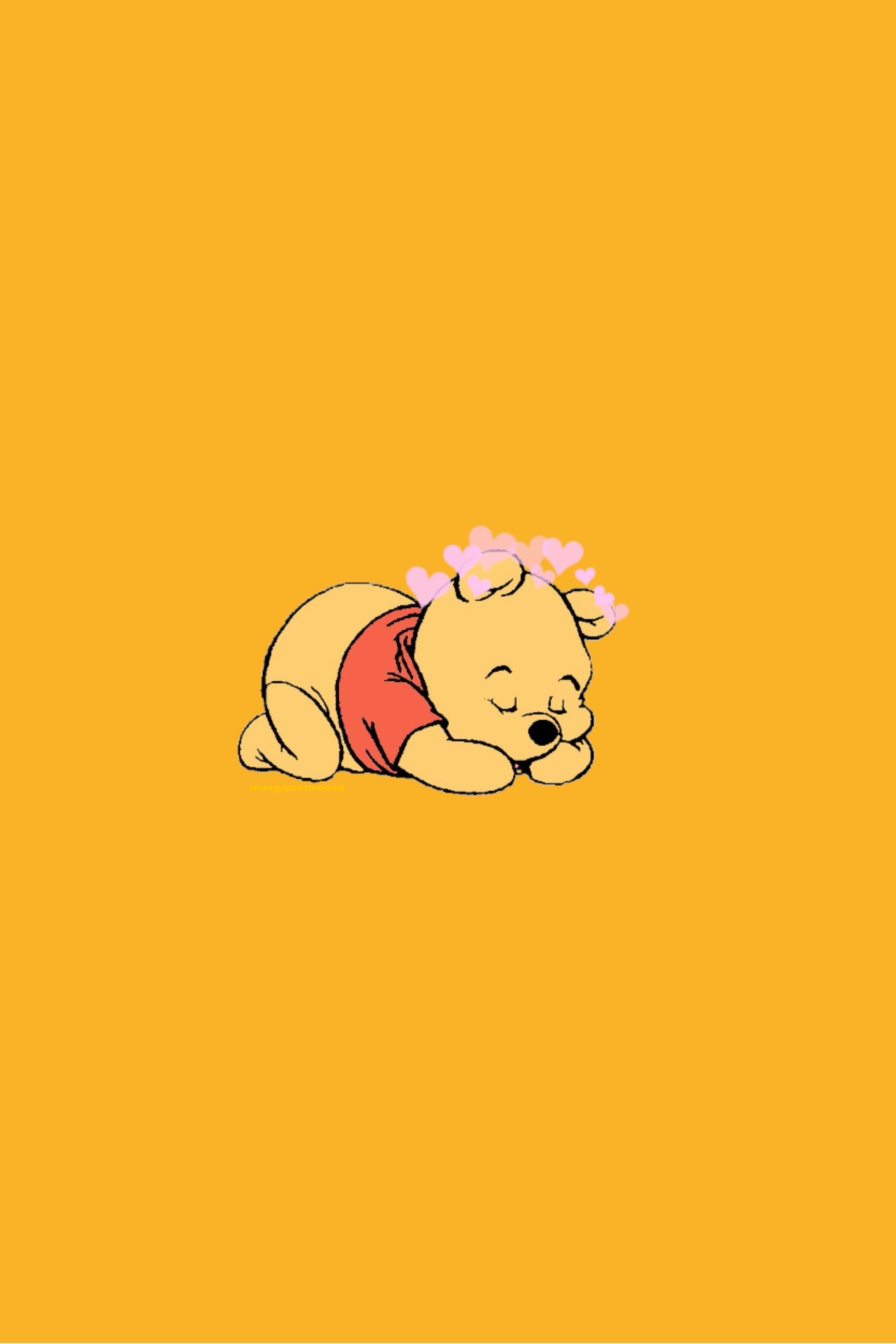 Cute Winnie the Pooh background ❤️. Winnie the pooh background, Cartoon wallpaper iphone, Cute winnie the pooh