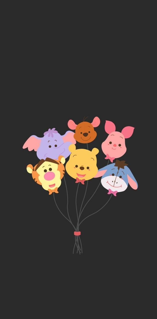 Winnie the pooh balloons wallpaper - Winnie the Pooh