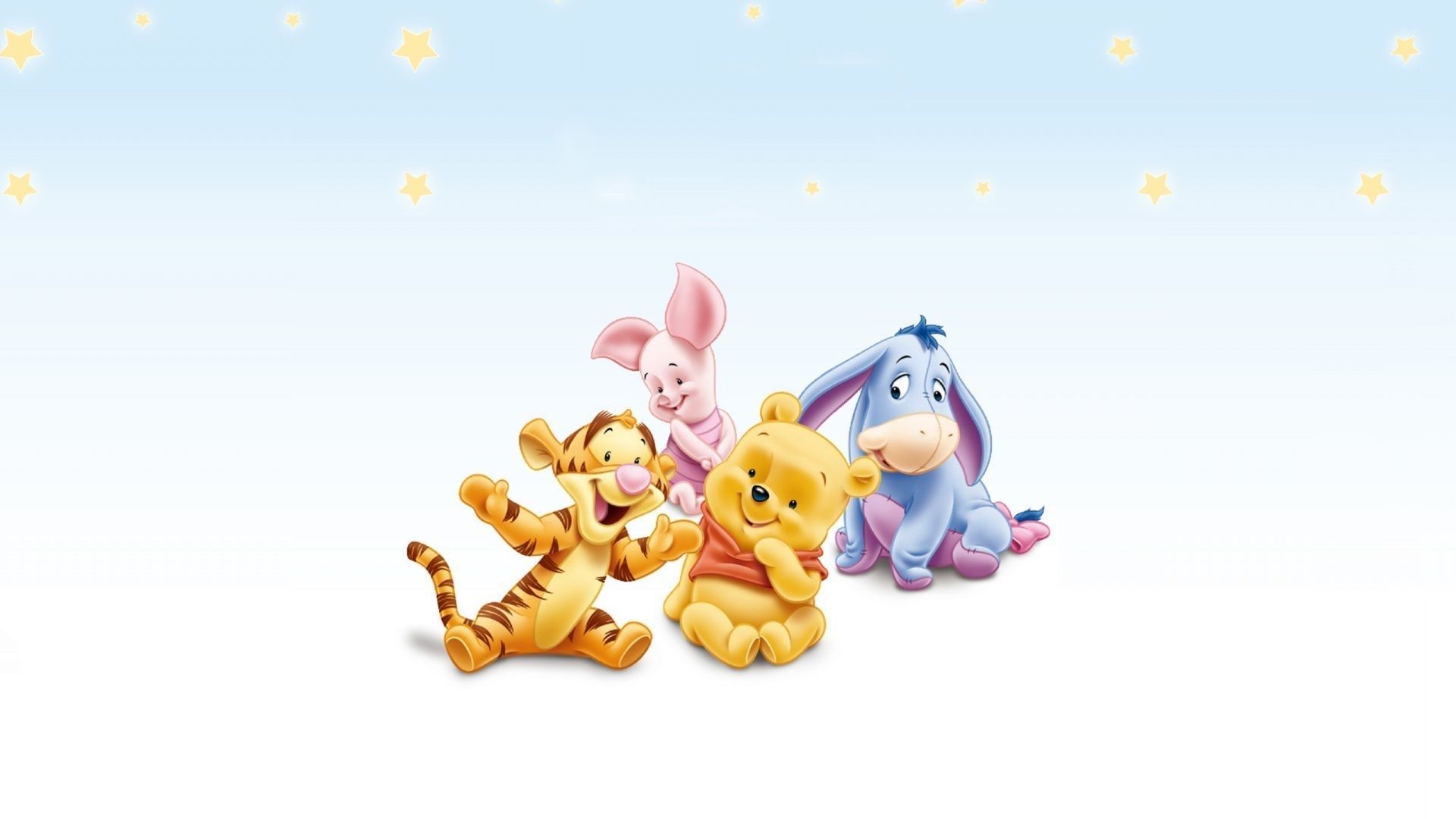 Winnie the Pooh, Piglet, Eeyore, Tigger, and Roo wallpaper - Winnie the Pooh