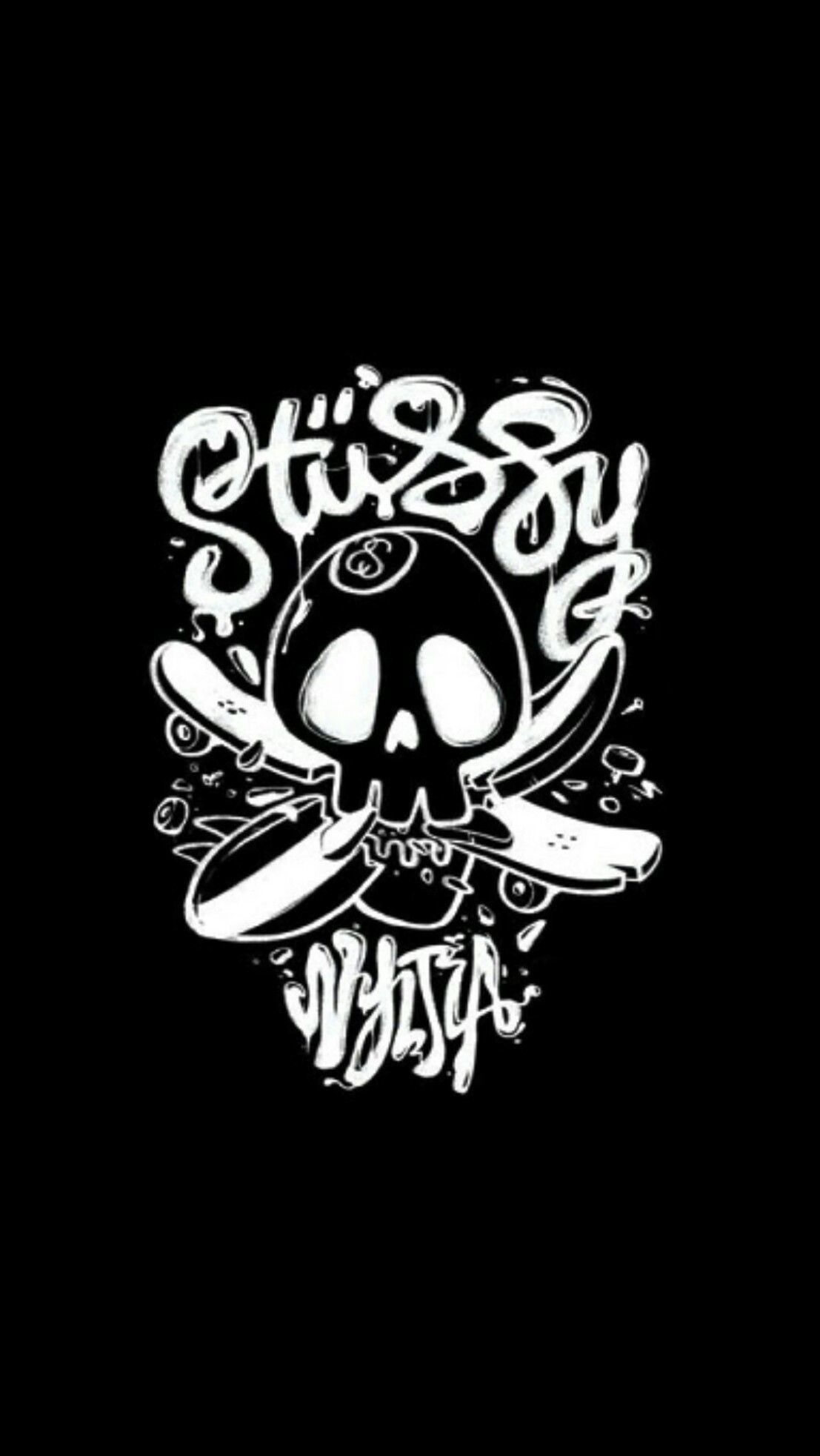 A skull and crossbones logo with the words stabby - Vans