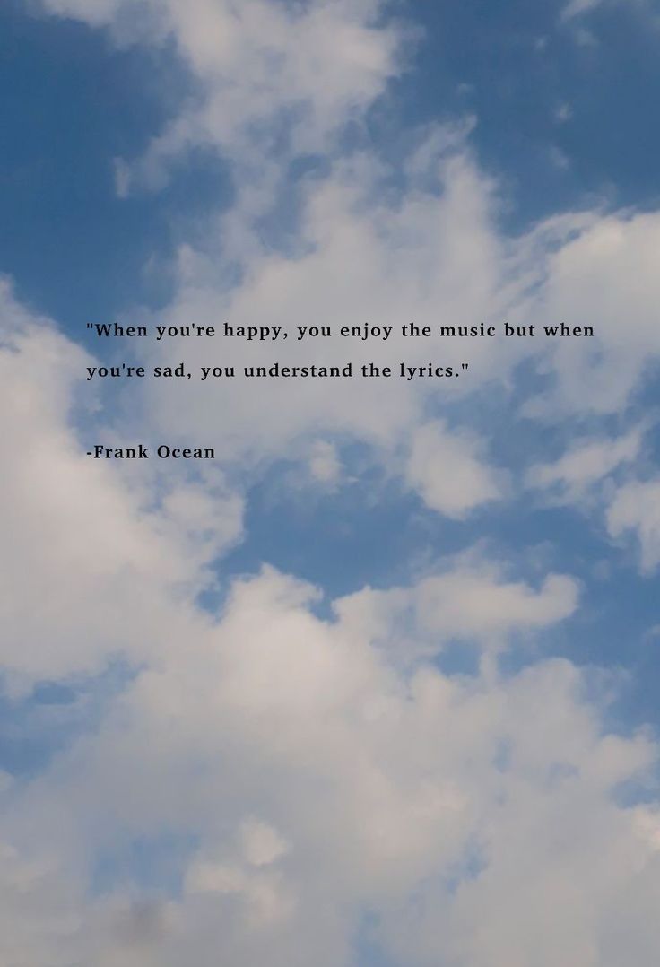 A quote from frank sinatra on the sky - Sad quotes